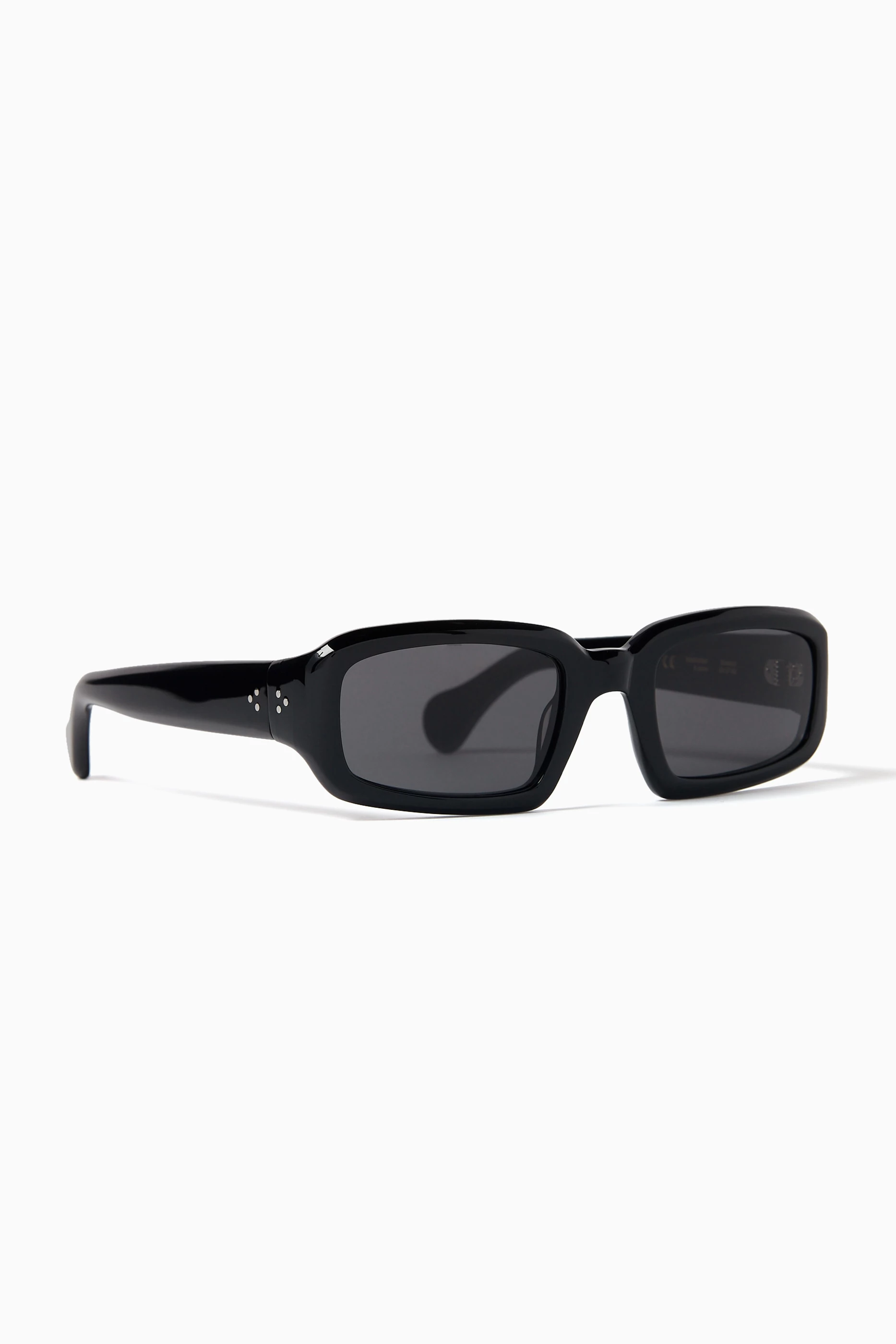 Buy Port Tanger Black Mektoub Sunglasses in Acetate For Men Online