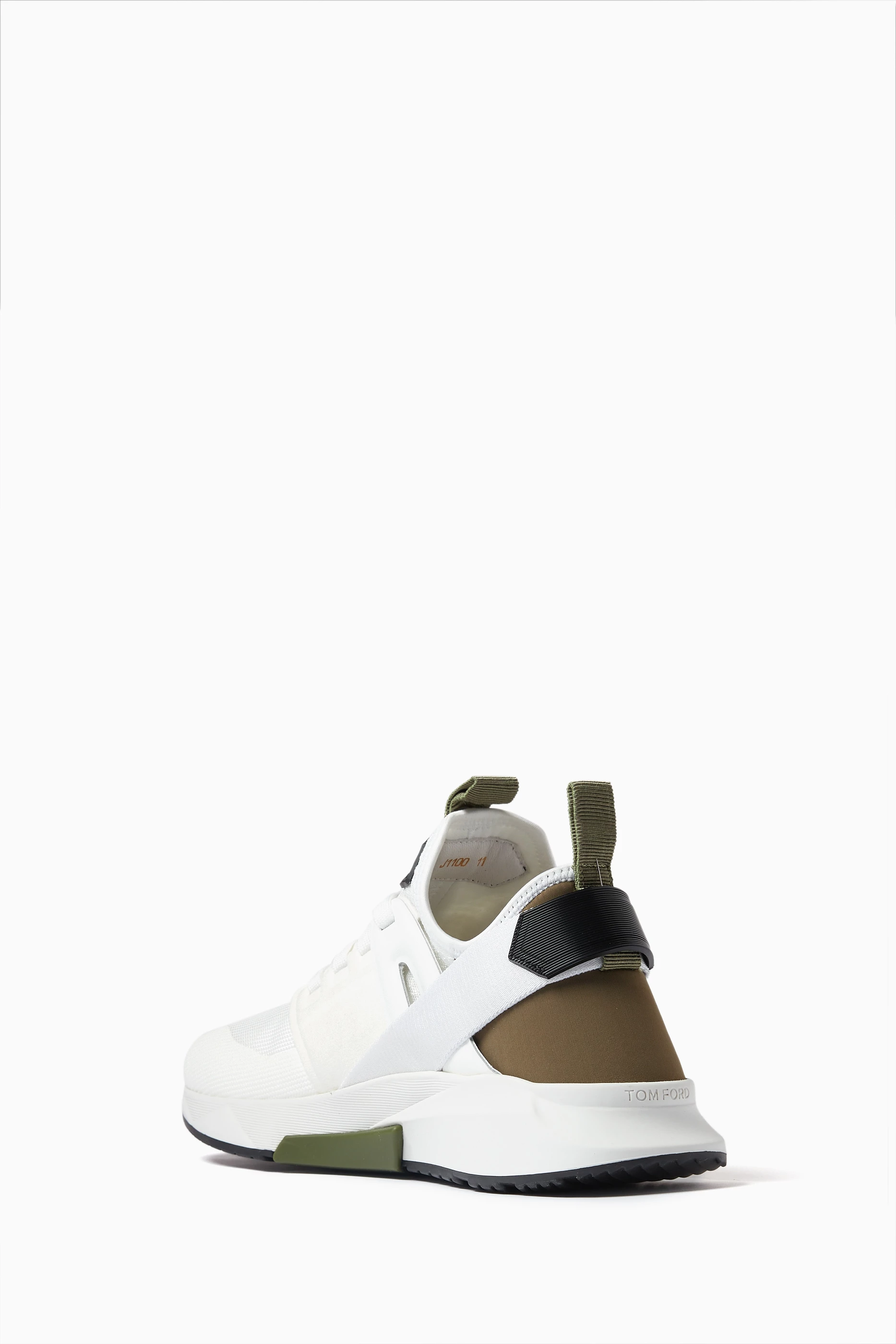 TOM FORD - Jago - Designer Fashion Sneaker - Men\'s size 11 - White Tom Ford Men main image 3