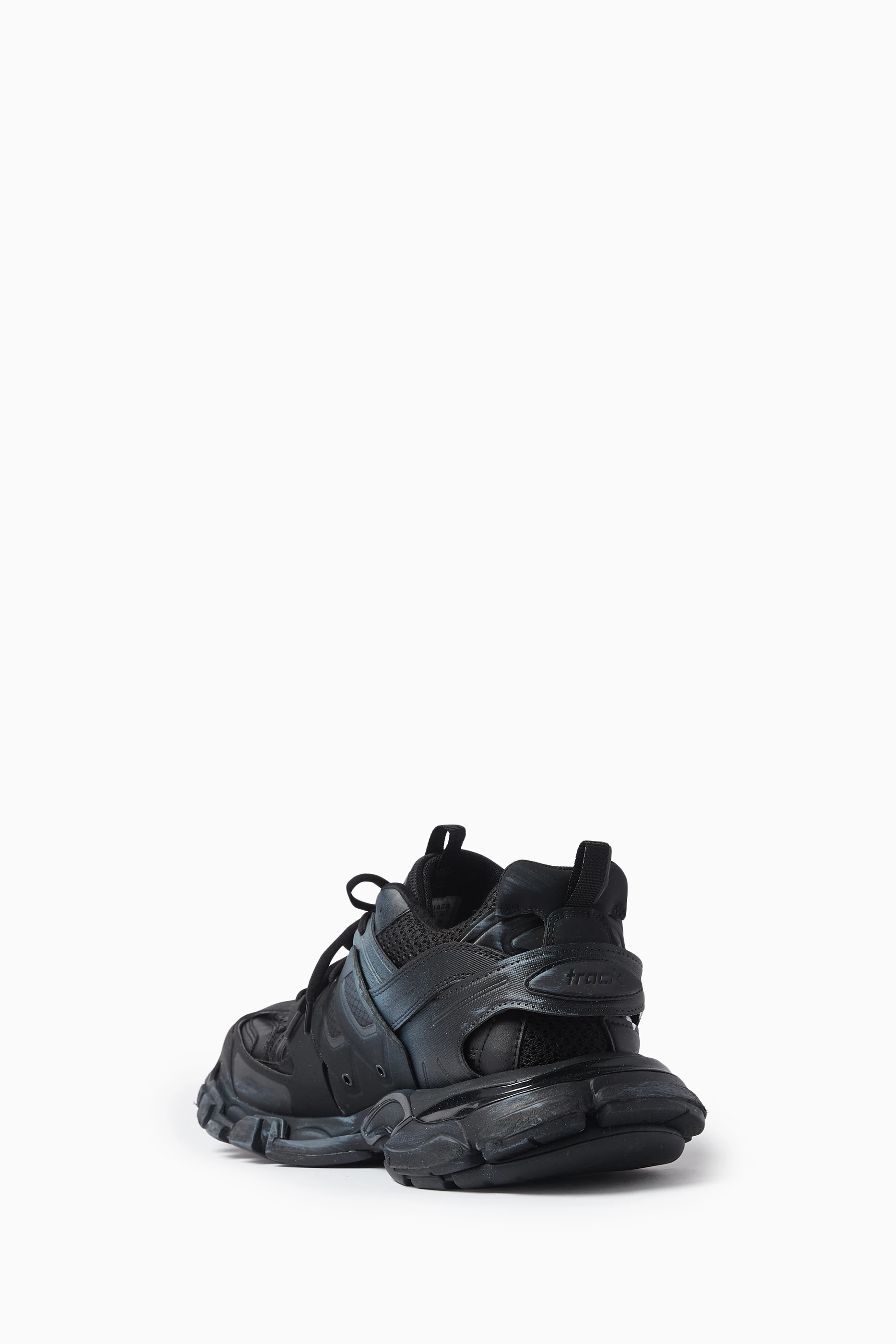 Buy Balenciaga Black Track Signature Sneakers For Men Online