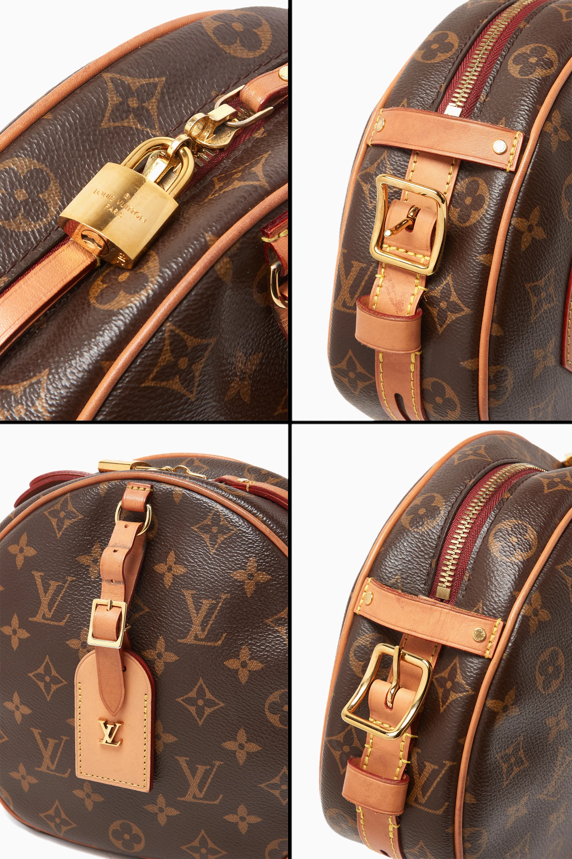 Buy Louis Vuitton Pre Loved Brown Boite Chapeau Souple MM Bag in Monogram Canvas For Women Online Ounass Oman