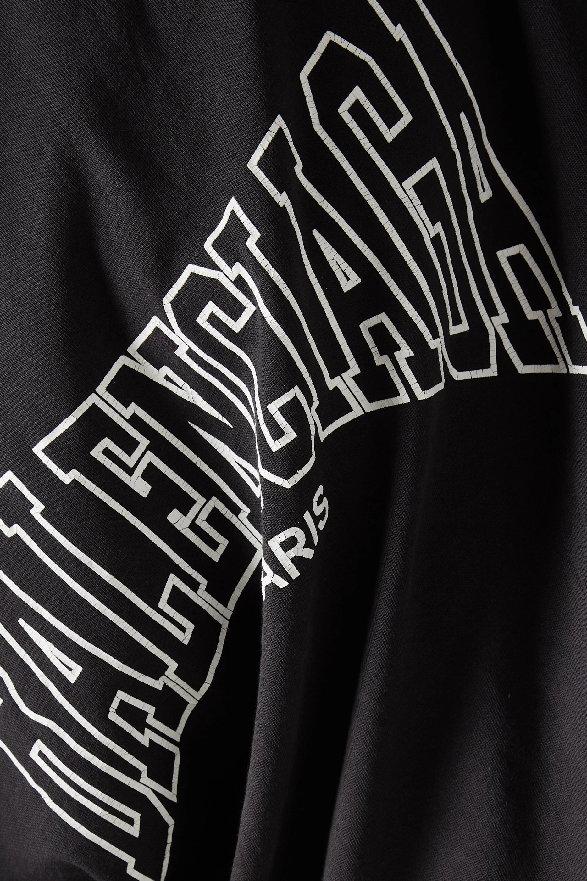 Buy Balenciaga Black Boxing Medium-fit T-shirt in Vintage-jersey 