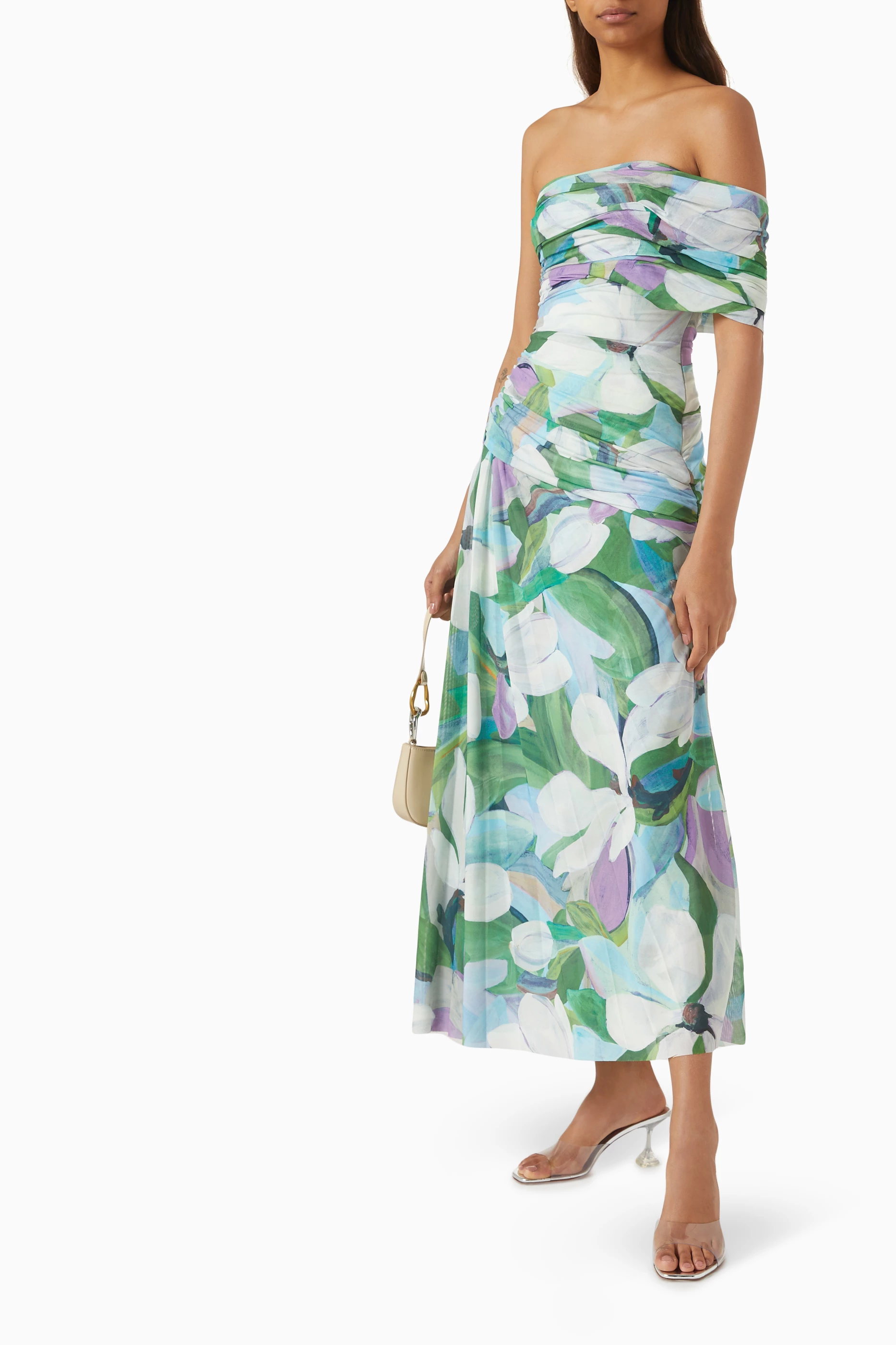 Buy Acler Multicolour Richdore Maxi Dress in Mesh For Women Online | Ounass  Oman
