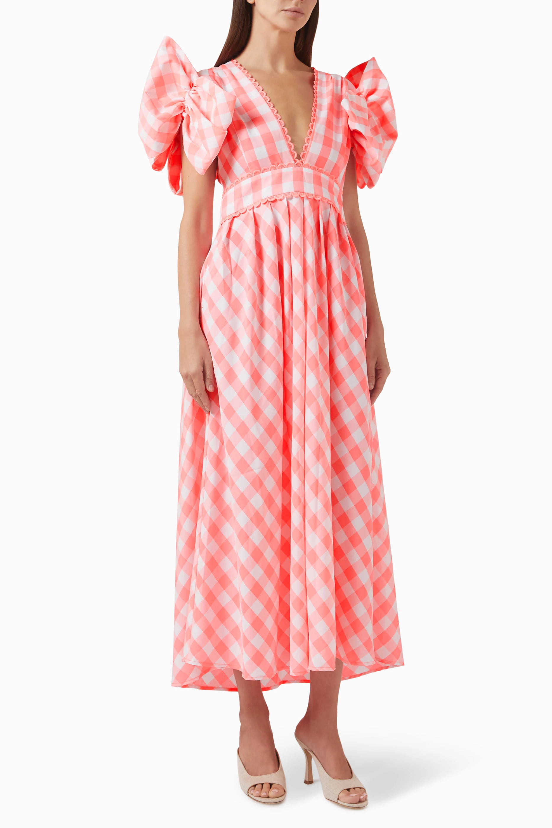 celia b curazao dress pink Buy CeliaB Pink Curazao Vichy Dress in Cotton For Women Online