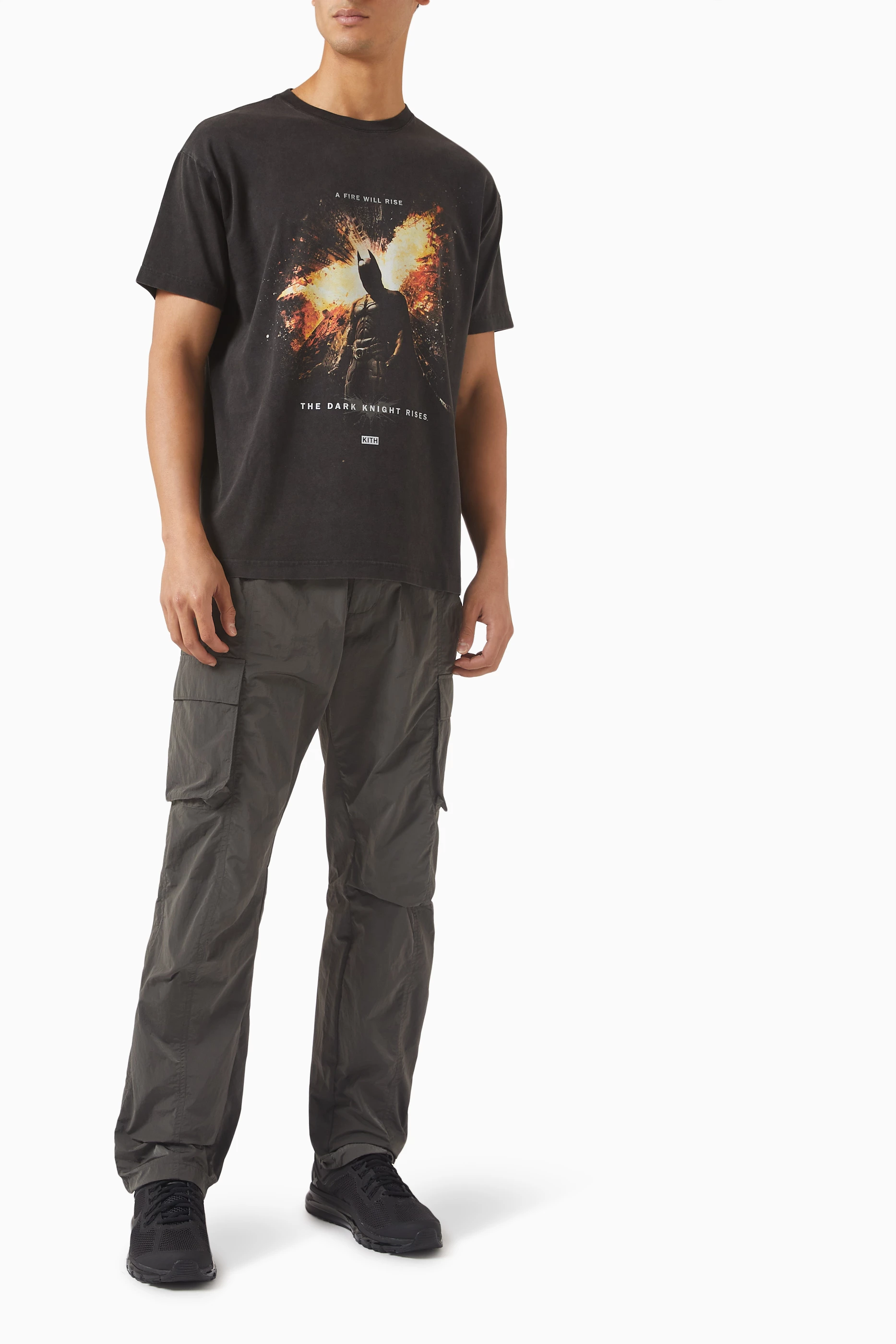BATMAN x KITH DARK KNIGHT RISES VINTAGE TEE SIZE XXL | eBay