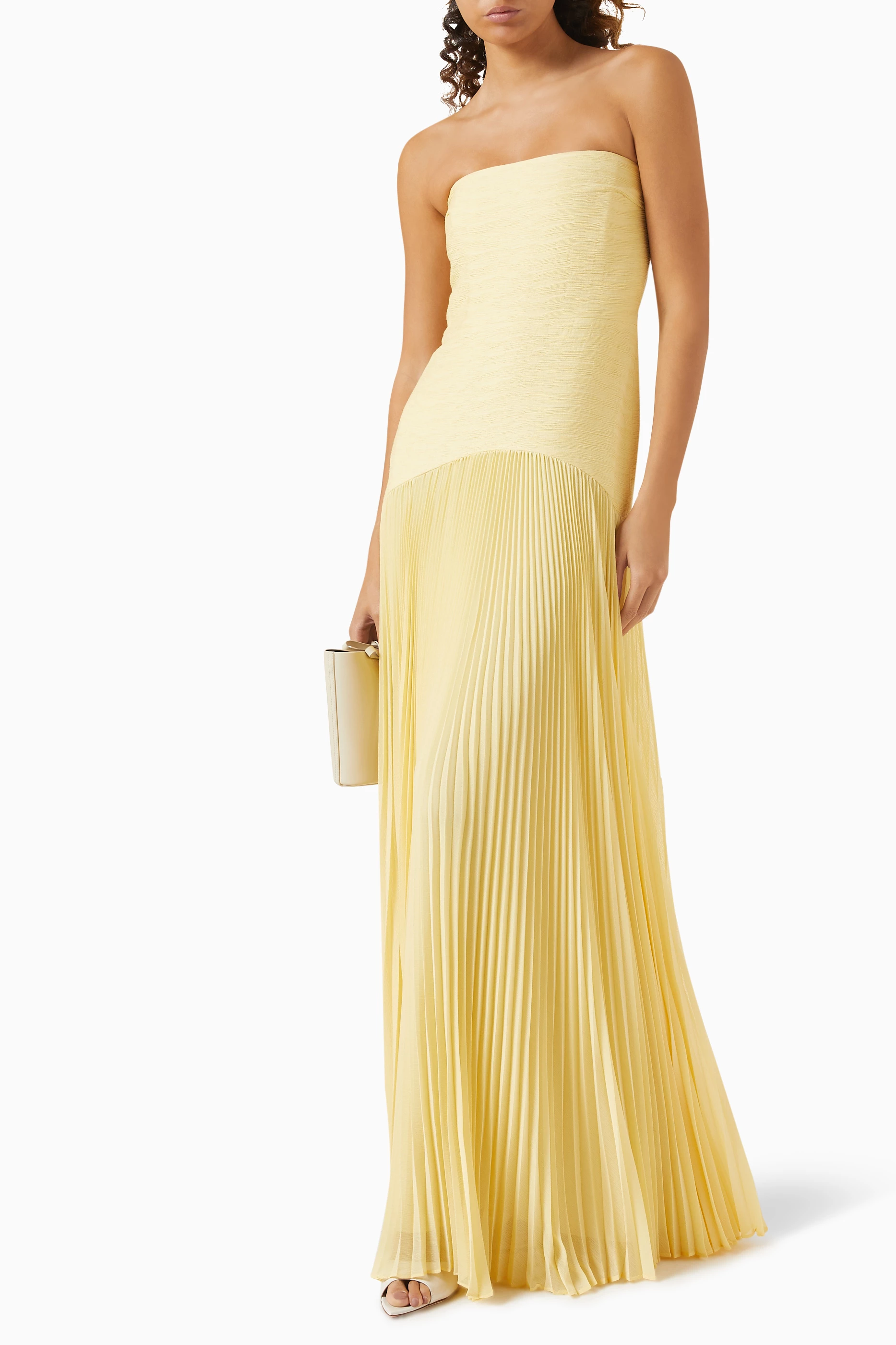 alexis sunniva dress by at THE MILE Alexis Sunniva Dress in Brown Buy Alexis Yellow Sunniva Maxi