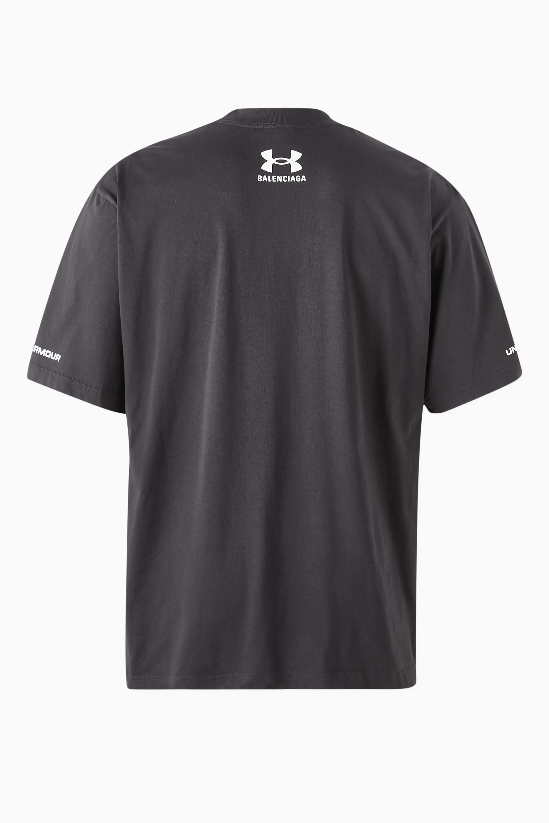 Buy Balenciaga Black x Under Armour® Unisex Medium-fit T-shirt For