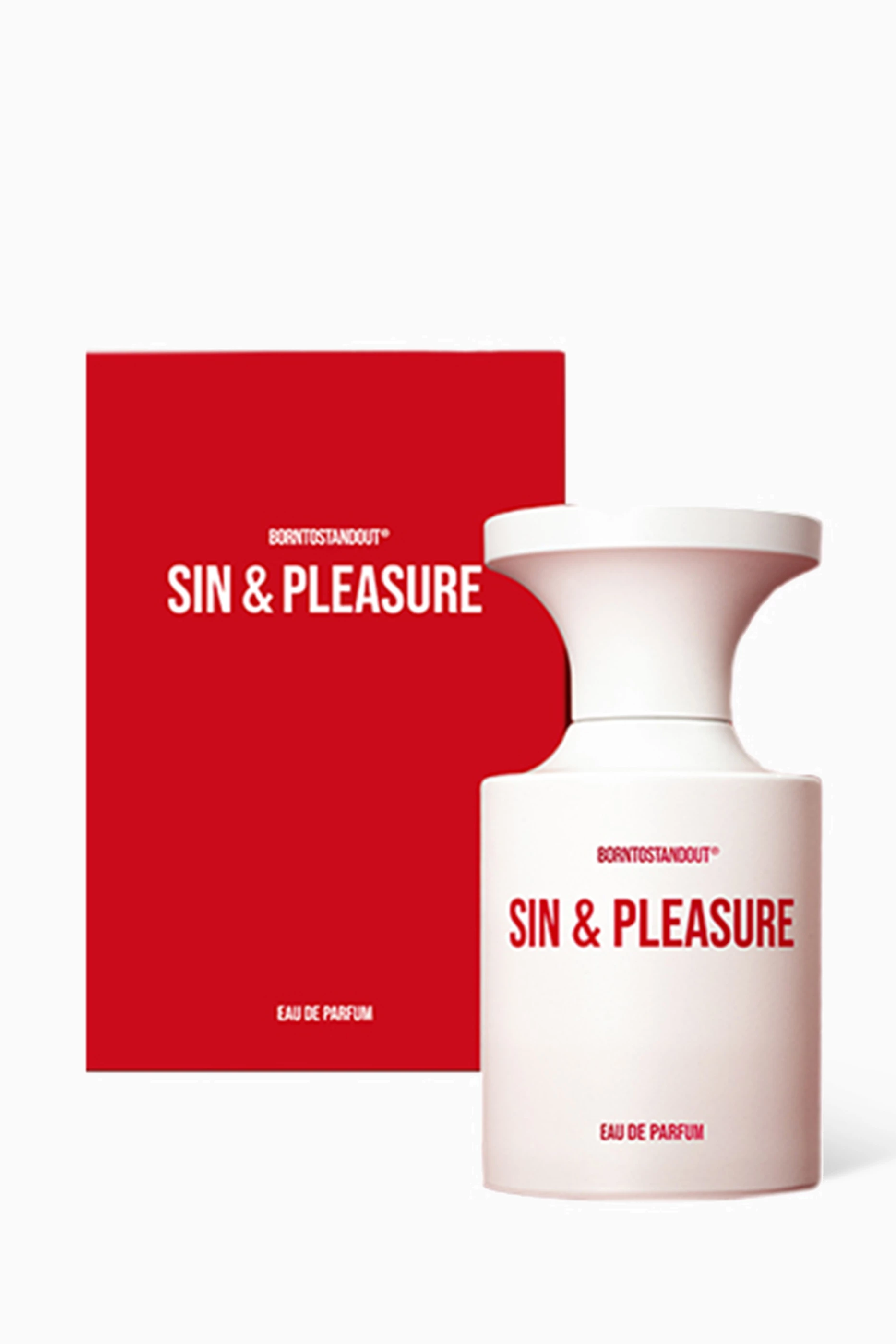 Buy BORNTOSTANDOUT Sin & Pleasure Eau de Parfum, 50ml For UNISEX