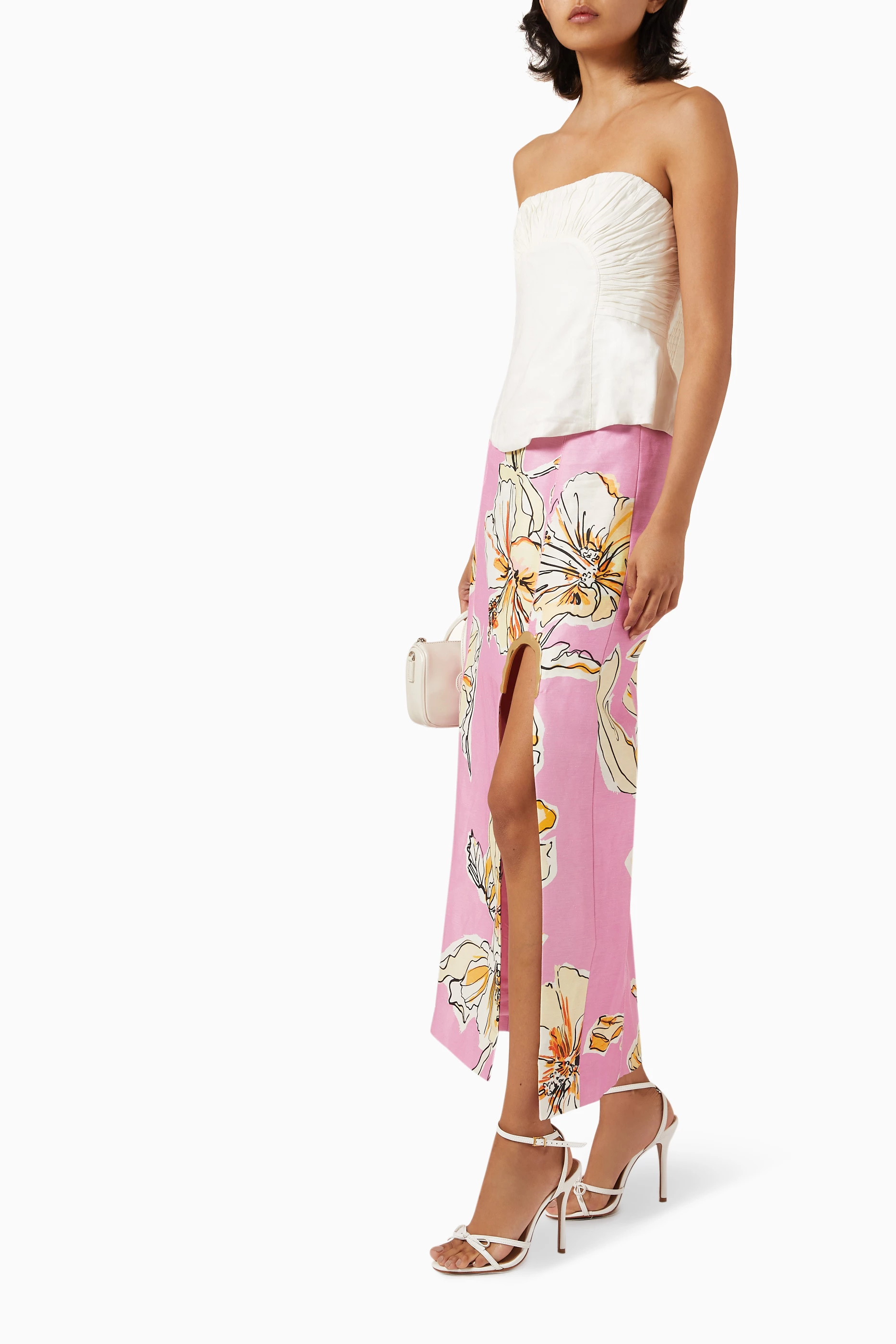 knee length dresses for ladies Flourish Mini Dress | Pink Hibiscus