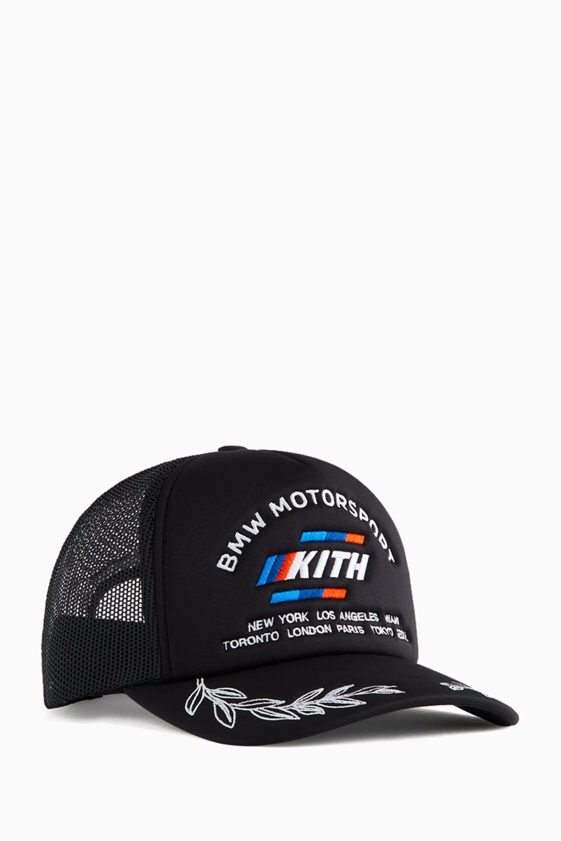 Buy Kith Black x BMW M Nolan Trucker Hat For Men Online | Ounass Oman