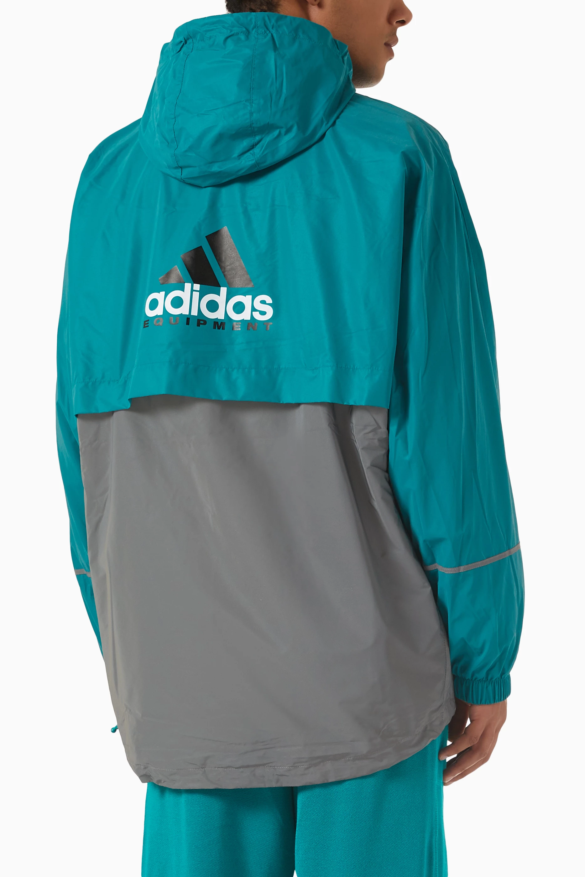 Buy adidas Green EQT Windbreaker Jacket For Men Online | Ounass Oman
