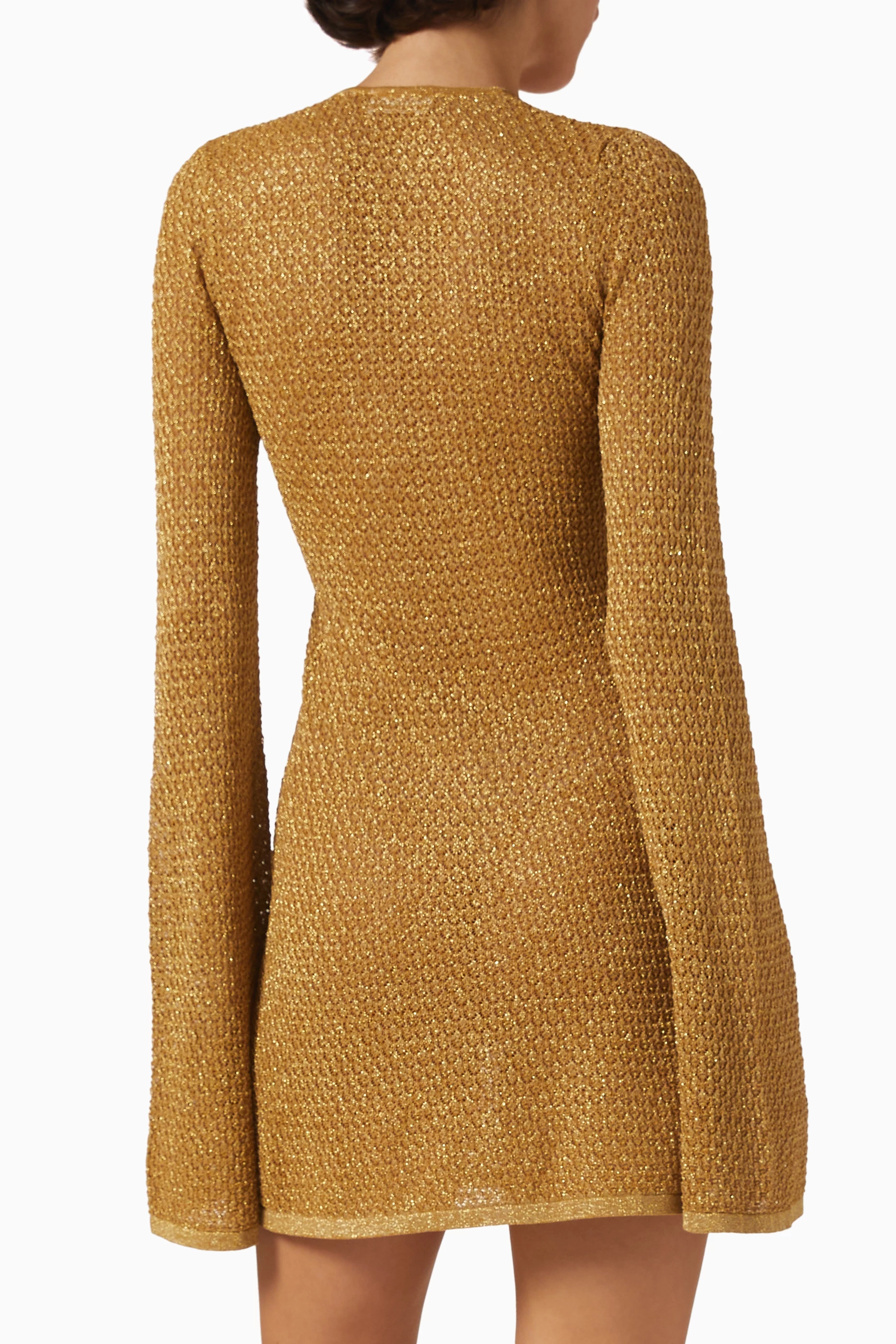 slim fit dress slacks DUNDAS x REVOLVE Cher Embellished Mini Dress in Gold M  Revaia