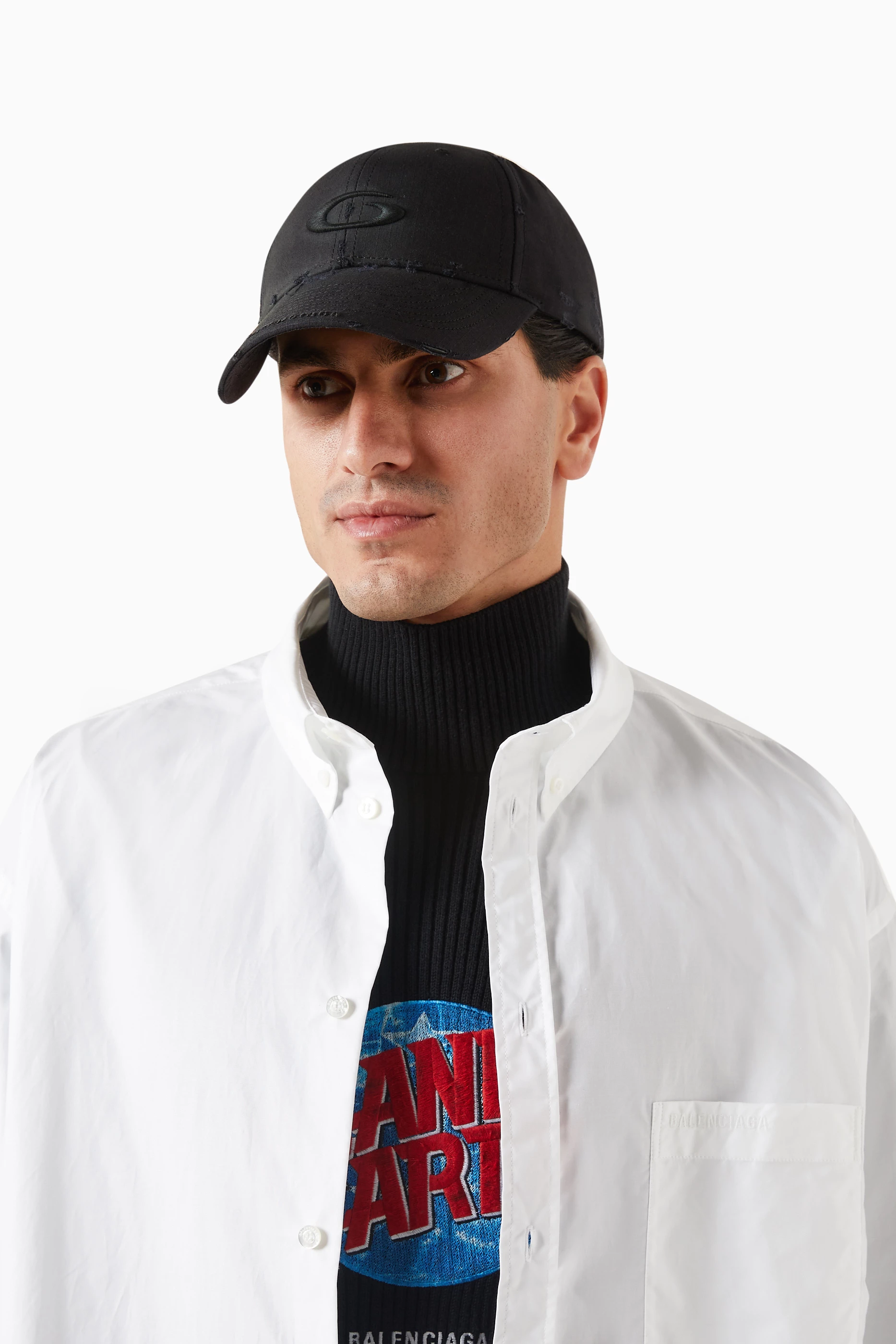 キャップ BALENCIAGA 'Cargo Sports Loop Icon' cap Balenciaga 'Cargo Sports Loop Icon' Cap in Blue for Men | Lyst