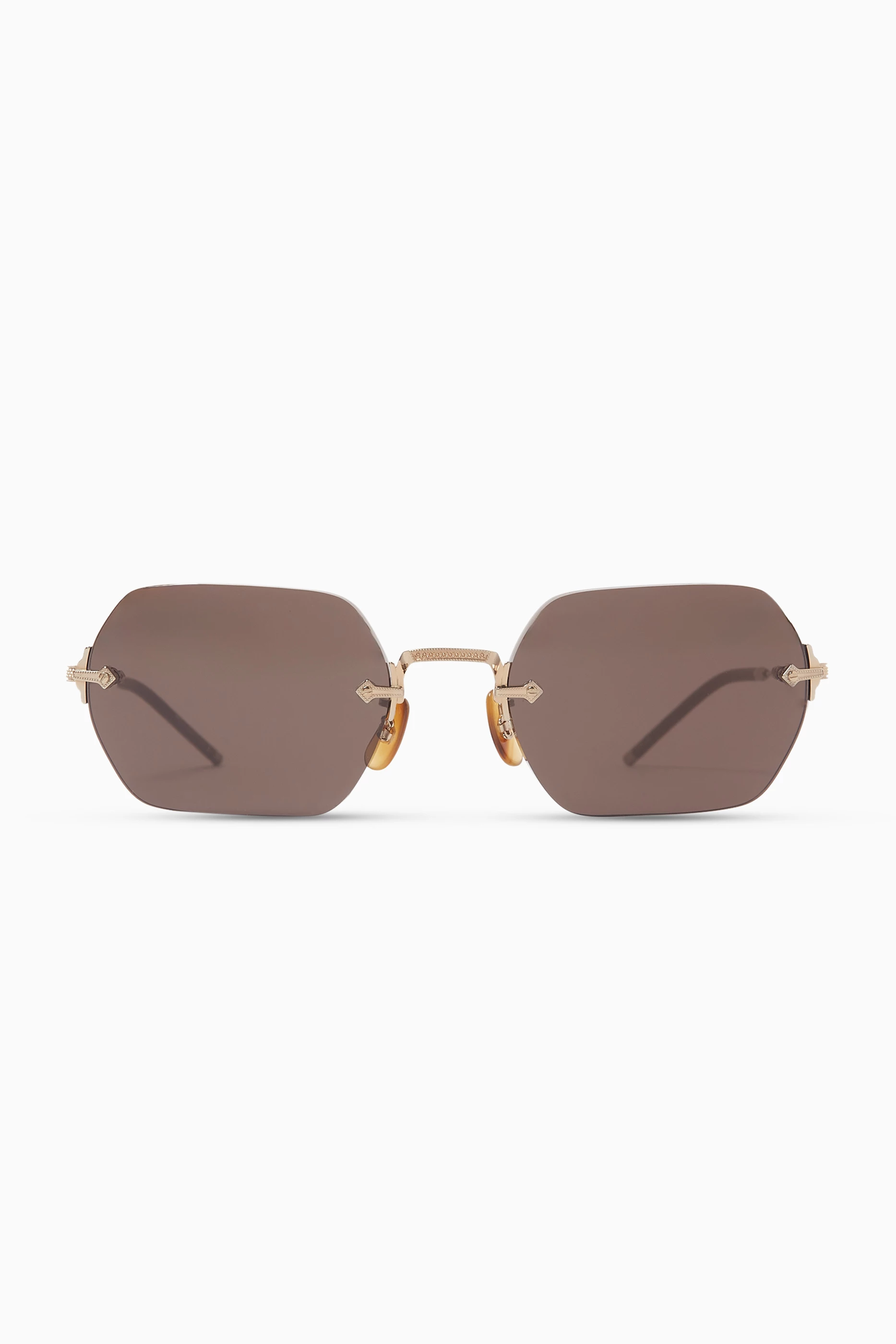 Buy OLIVER PEOPLES Gold TK-13 Sunglasses in Titanium For Men