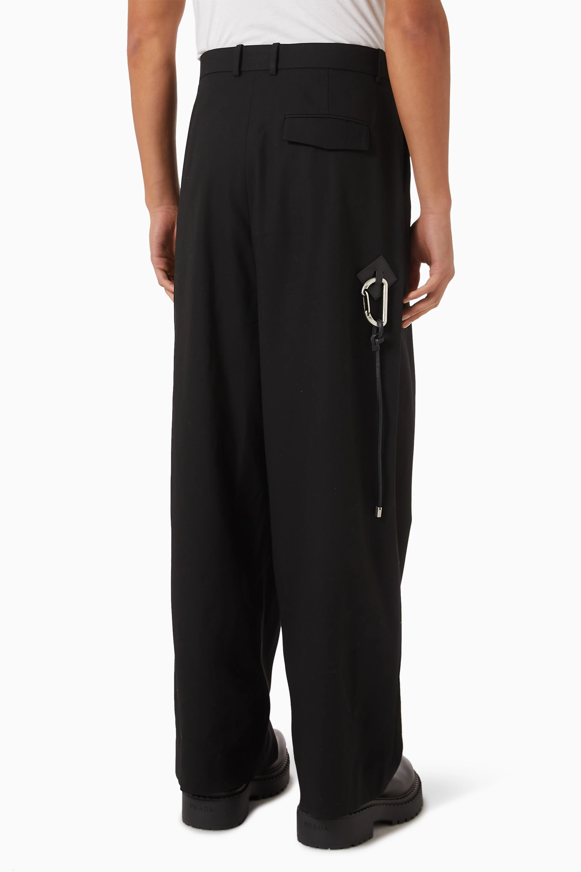Buy LOEWE Black Low-crotch Pants For Men Online | Ounass Oman