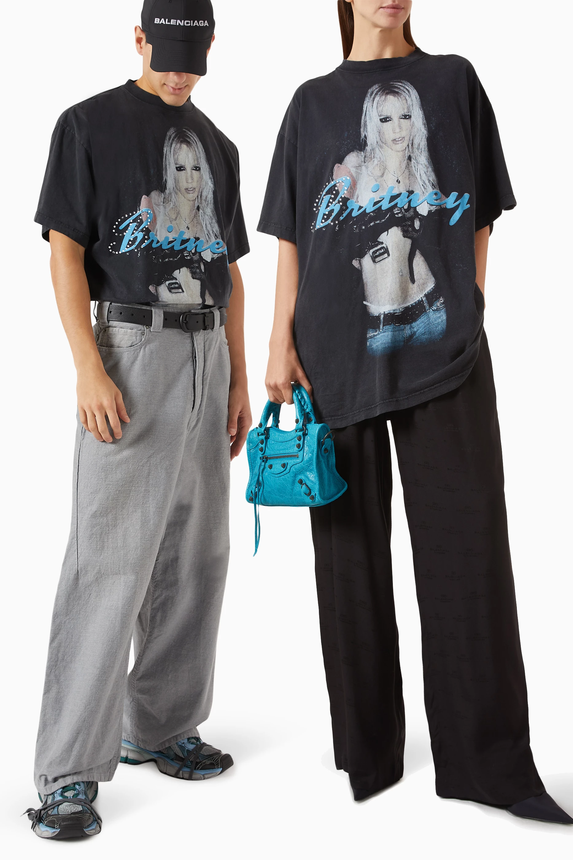 ●送料込●BALENCIAGA●BritneySpears Series Oversized Tシャツ Balenciaga Music | Britney Spears Series Oversized T-shirt