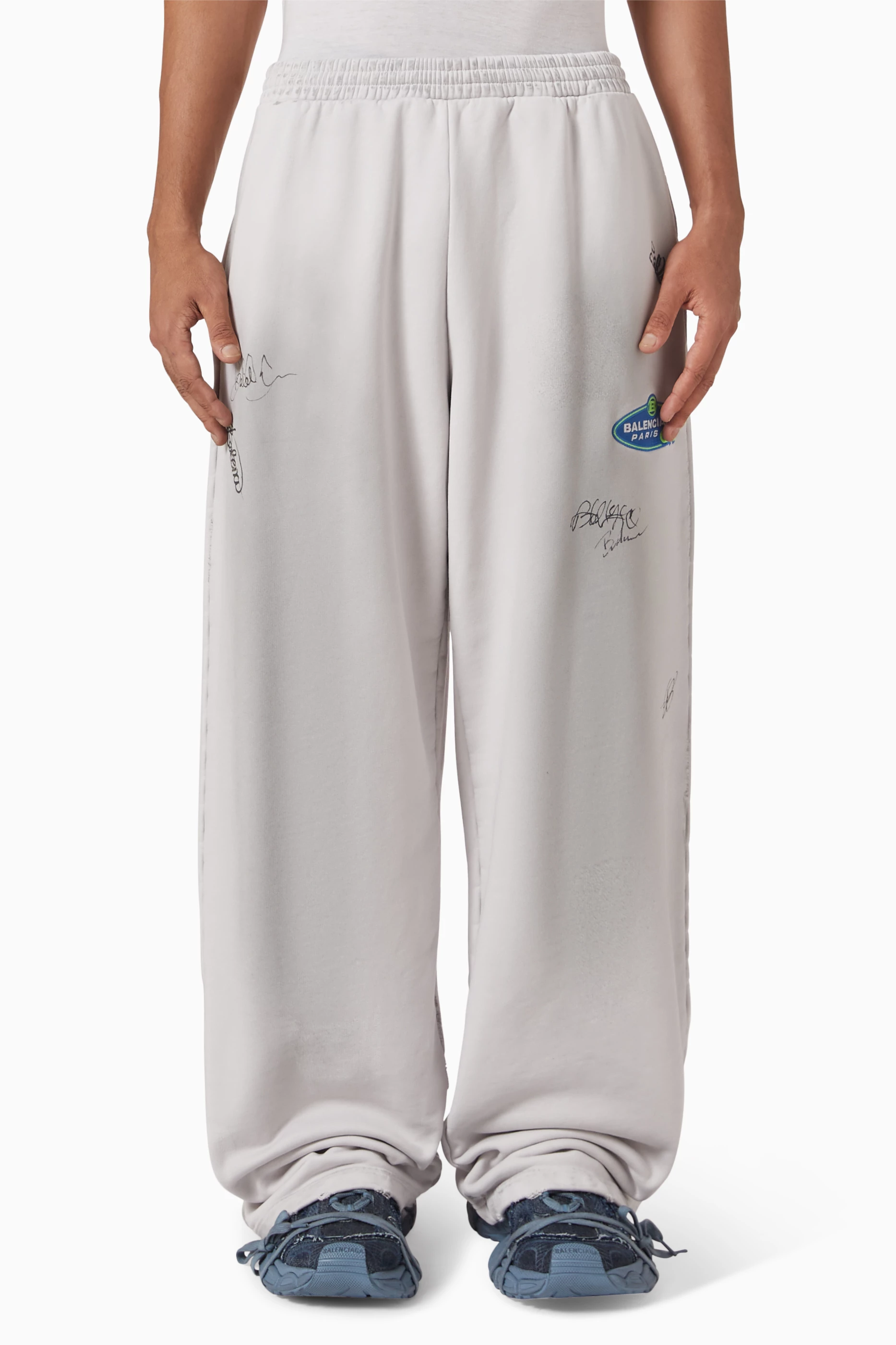 バレンシアガ　BANANA BAGGY パンツ Men's Banana Baggy Pants in Dirty White | Balenciaga US