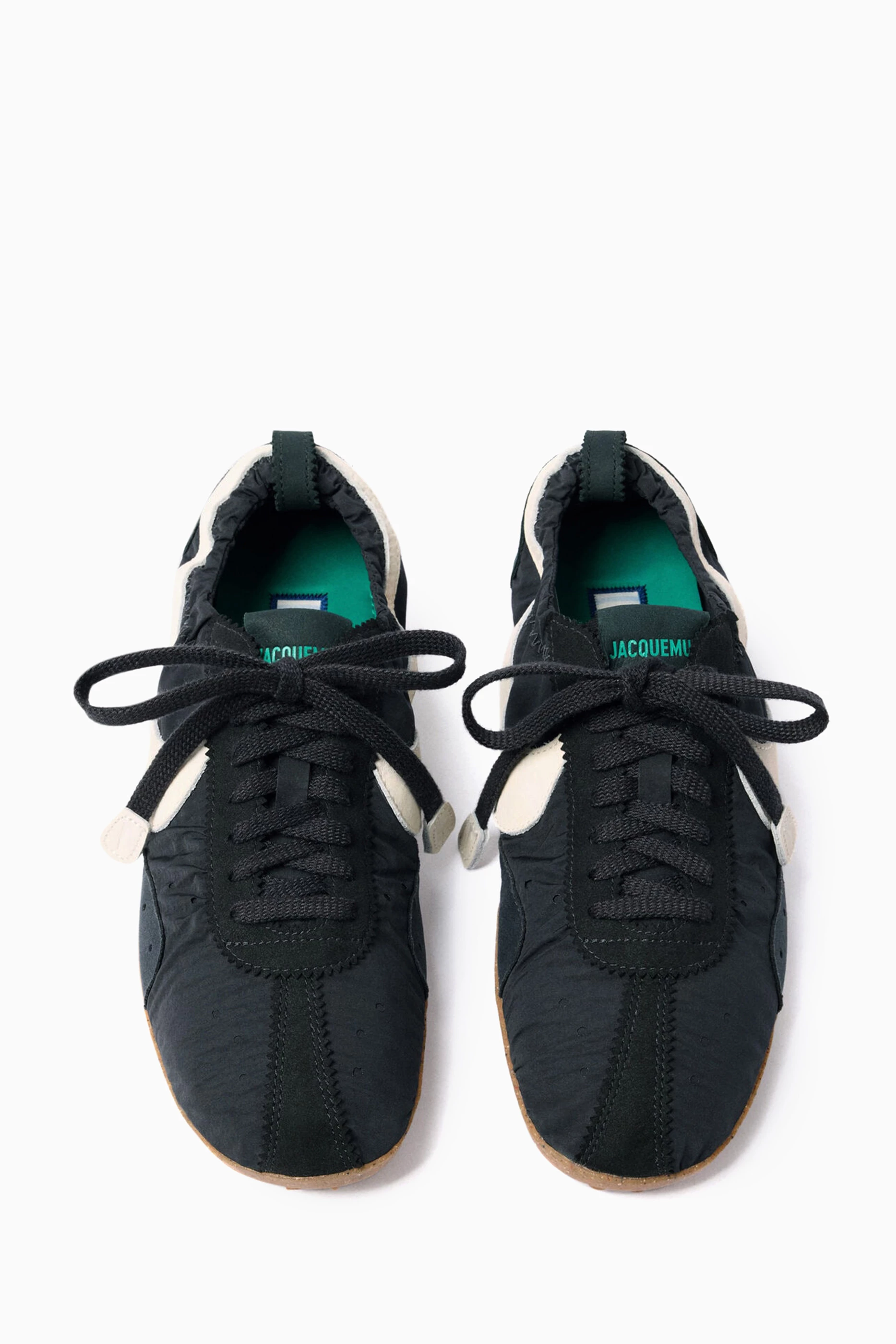 Buy Nike Black x Jacquemus Moon Shoe in Nylon & Leather For UNISEX