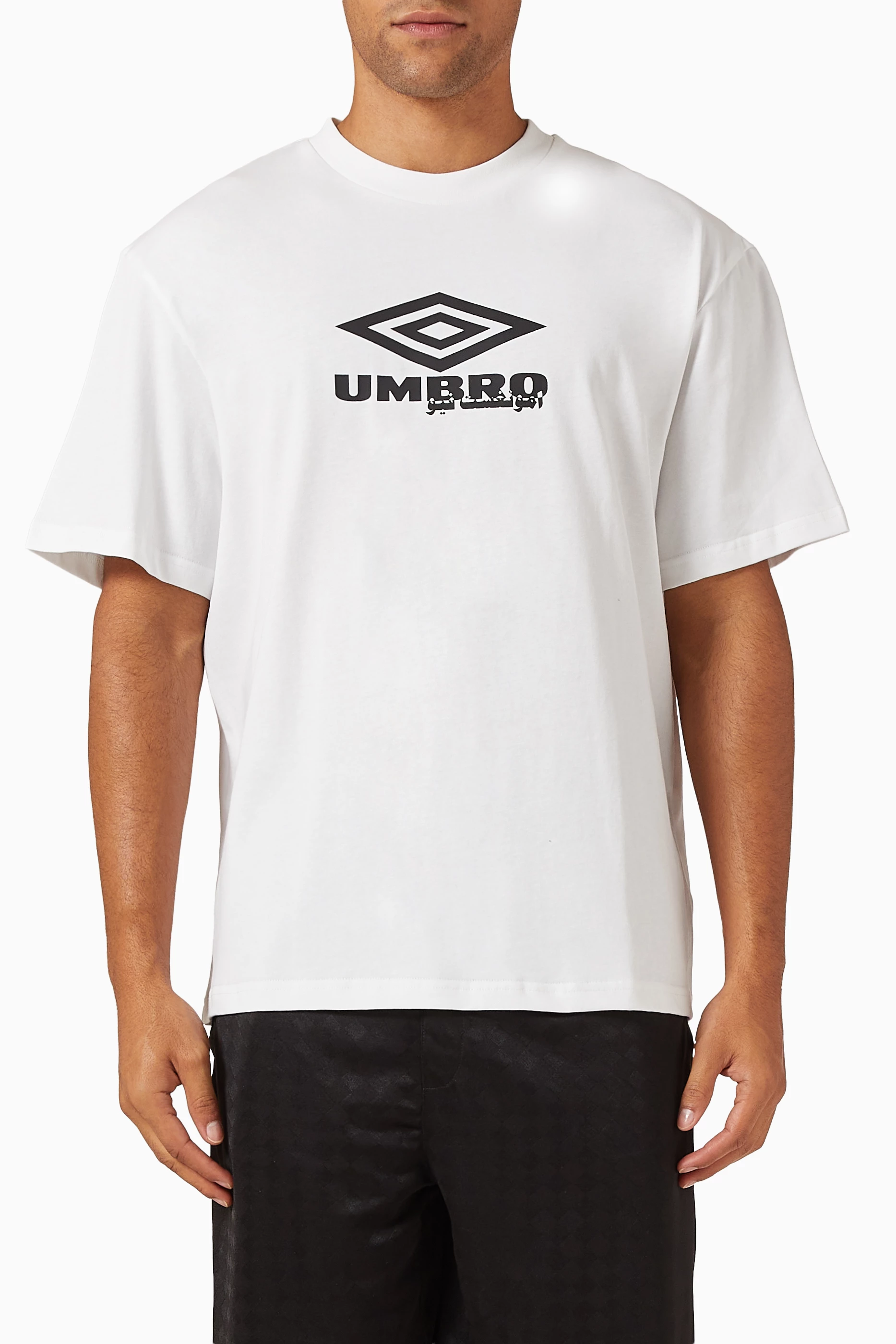Buy Amongst Few White x UMBRO Team T-shirt in Cotton-jersey For