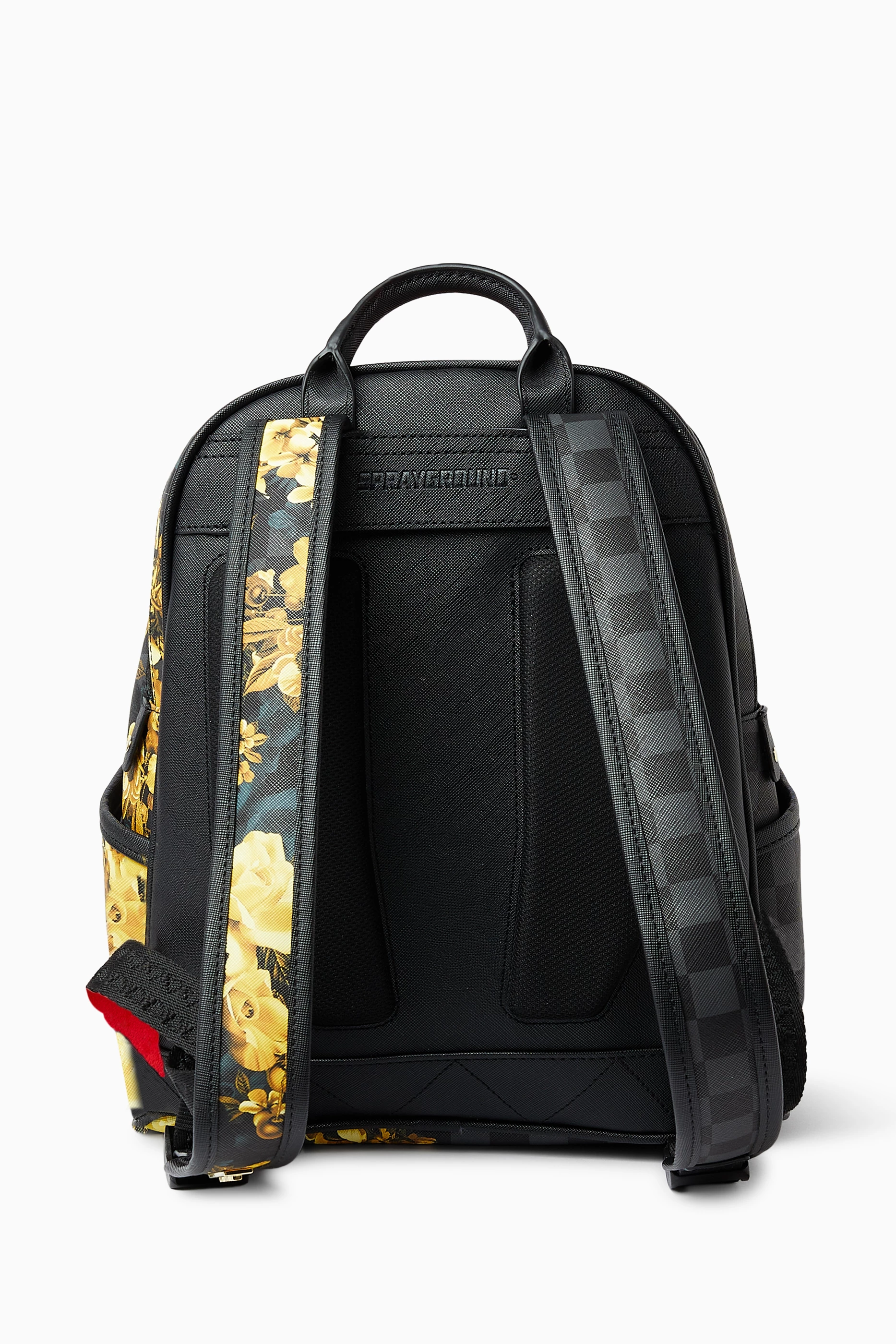 Buy Sprayground Black Floral Remix Savage Backpack For Girls