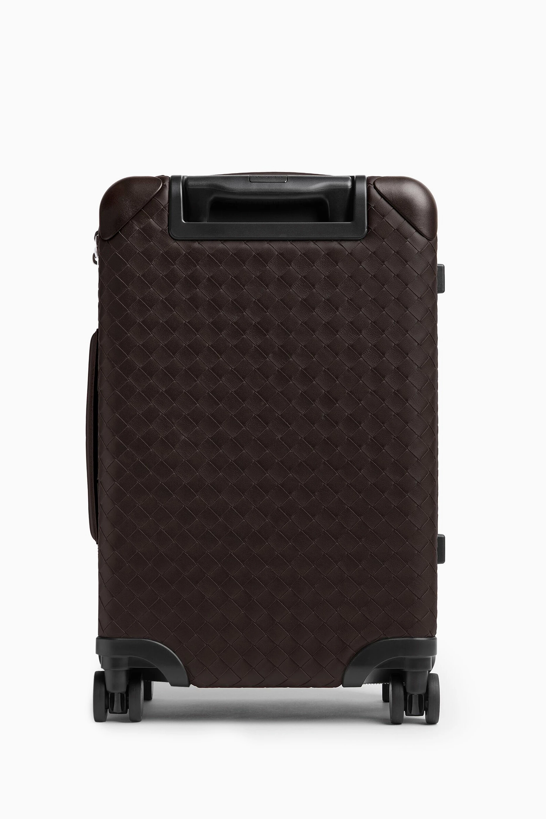 Buy Bottega Veneta Brown Odyssey Cabin Suitcase in Intrecciato