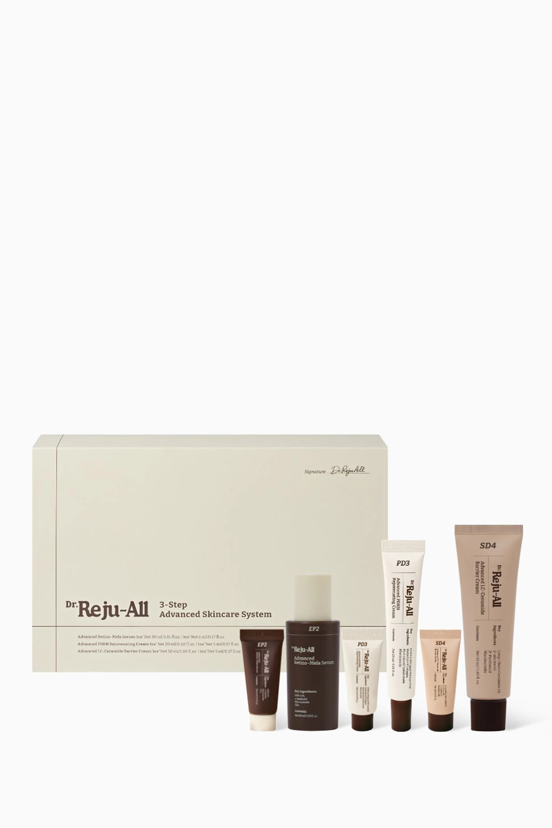 Buy Dr.Reju-All 3-Step Advanced Skincare System For UNISEX Online 