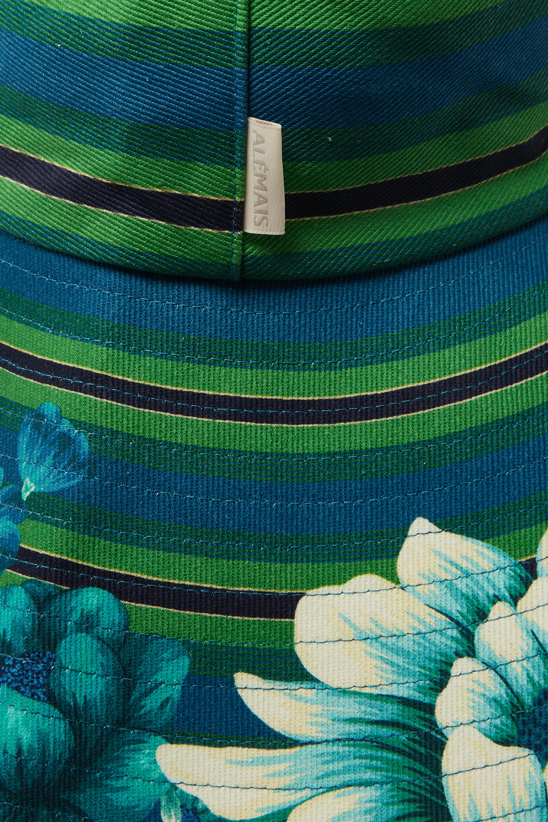 Buy ALEMAIS Blue Margo Wide-Brim Sunhat For Women Online 