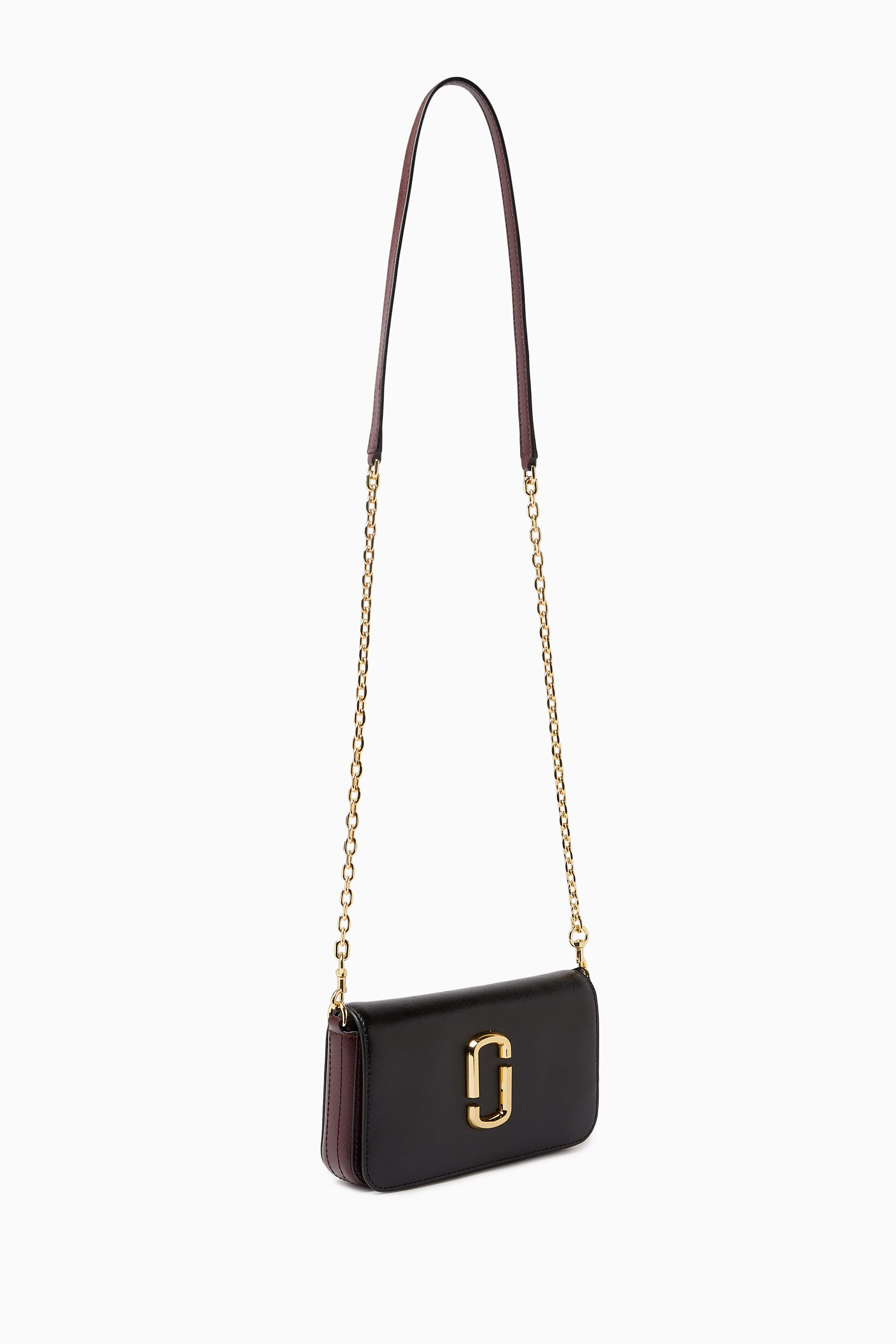 Buy Marc Jacobs Black The Snapshot Wallet On Chain For Women 