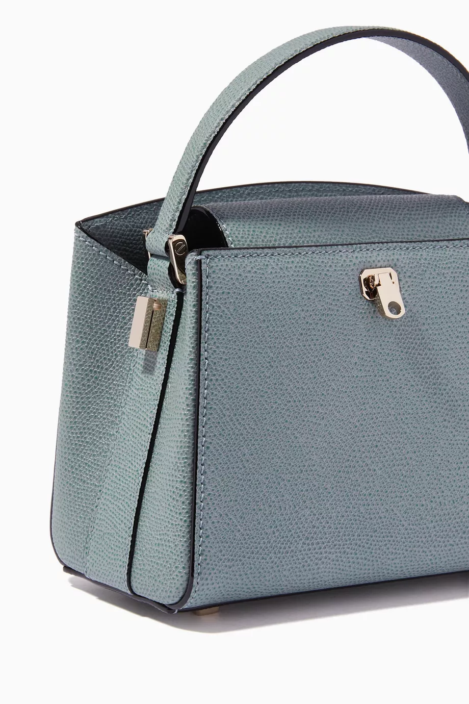 Valextra 'brera' Micro Bag in Blue