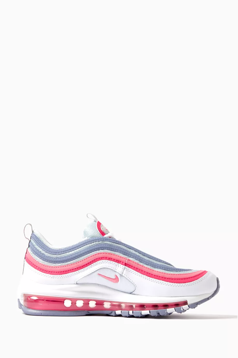 Buy Nike Pink Air Max 97 Sneakers in Synthetic Leather for Girls