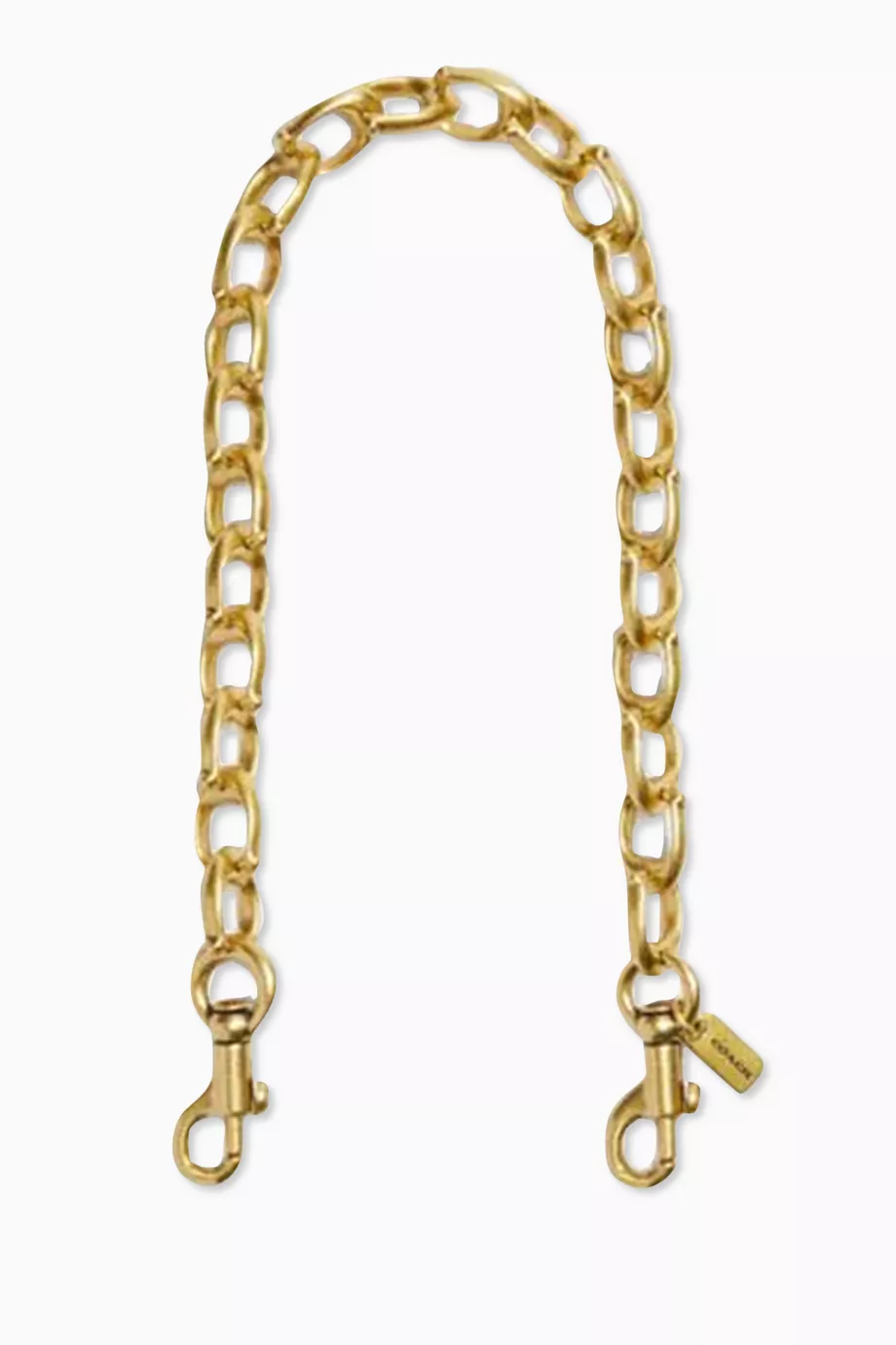 Buy Coach Brown Signature Link Chain Strap in Metal for Women in Saudi |  Ounass