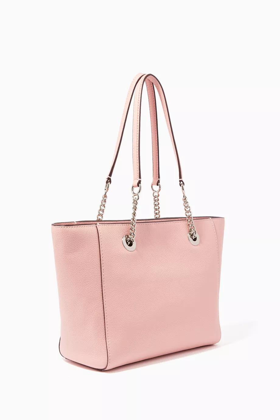 Buy Coach Pink Peony Turnlock Chain 27 Tote Bag For Women Online