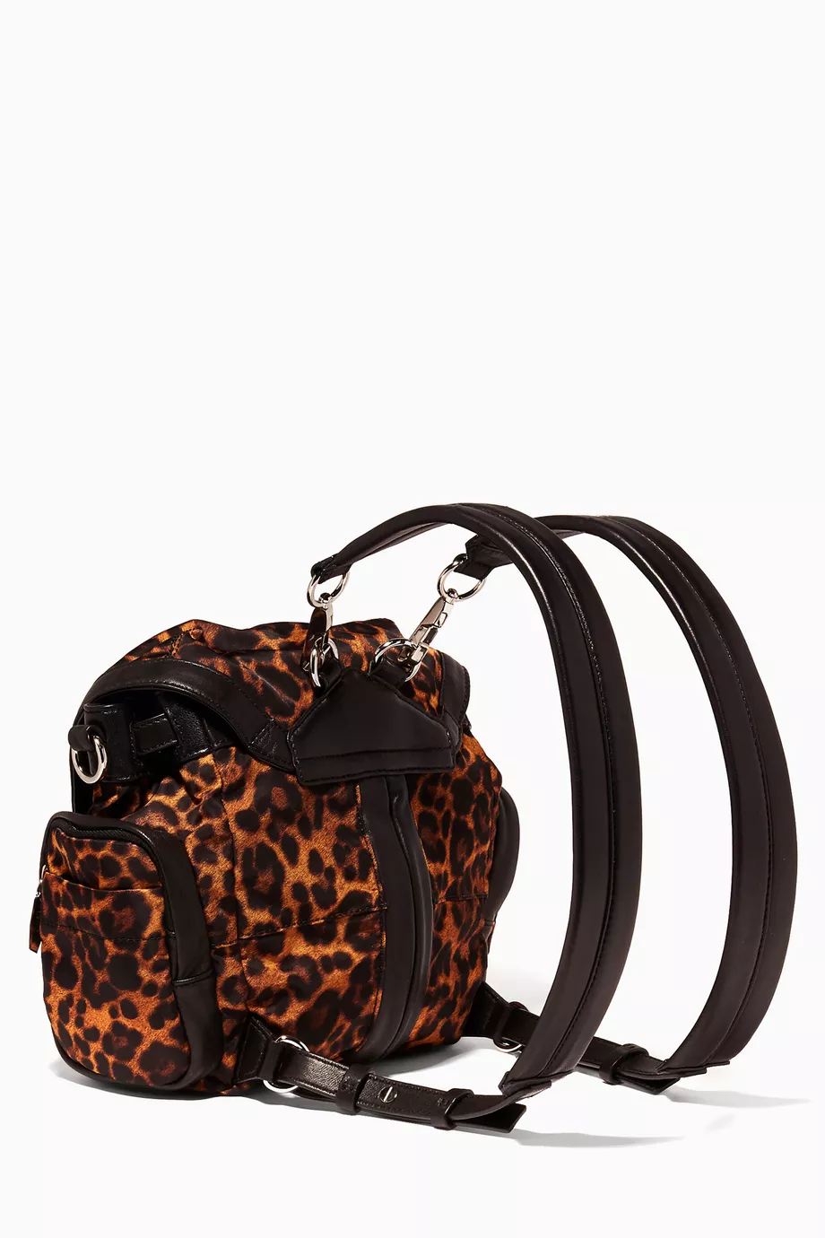Buy Alexander Wang Multicolour Leopard-Print Mini Marti Convertible Backpack  For Women Online | Ounass Oman