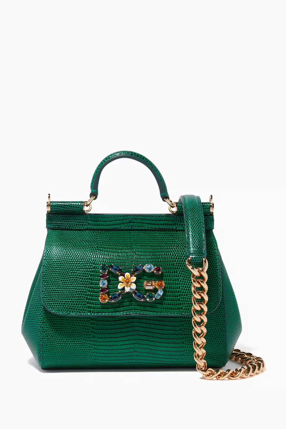 Green dolce and gabbana bag hotsell