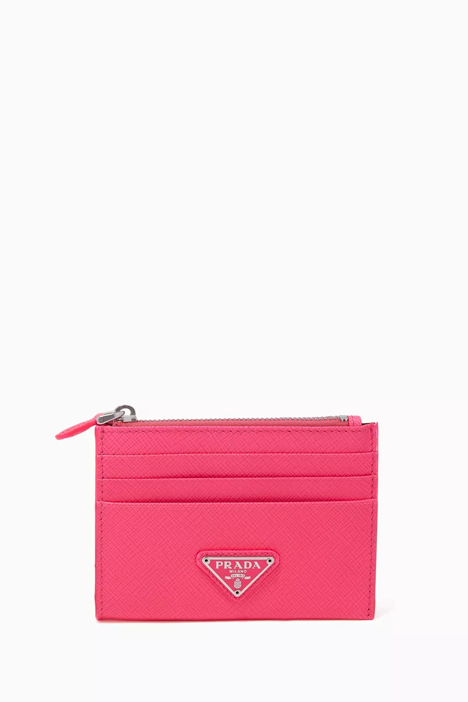 Prada neon card holder outlet