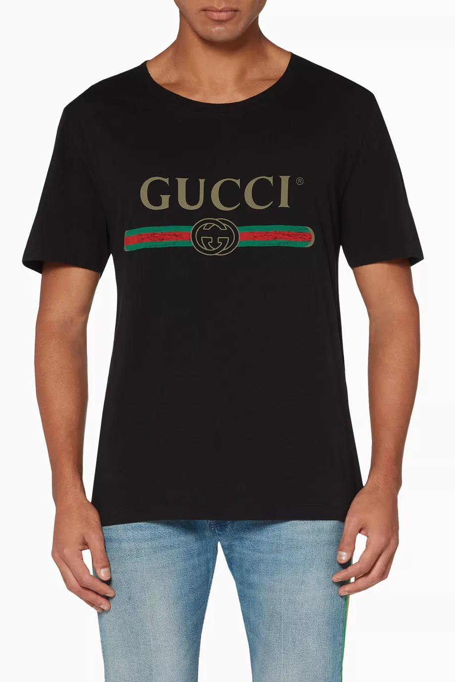 T shirt gucci logo sale