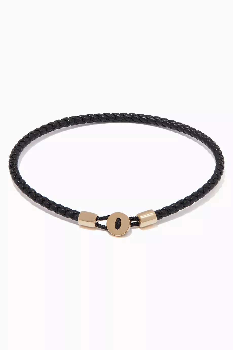 Buy Miansai Black Nexus Leather Bracelet For Men Online Ounass Oman