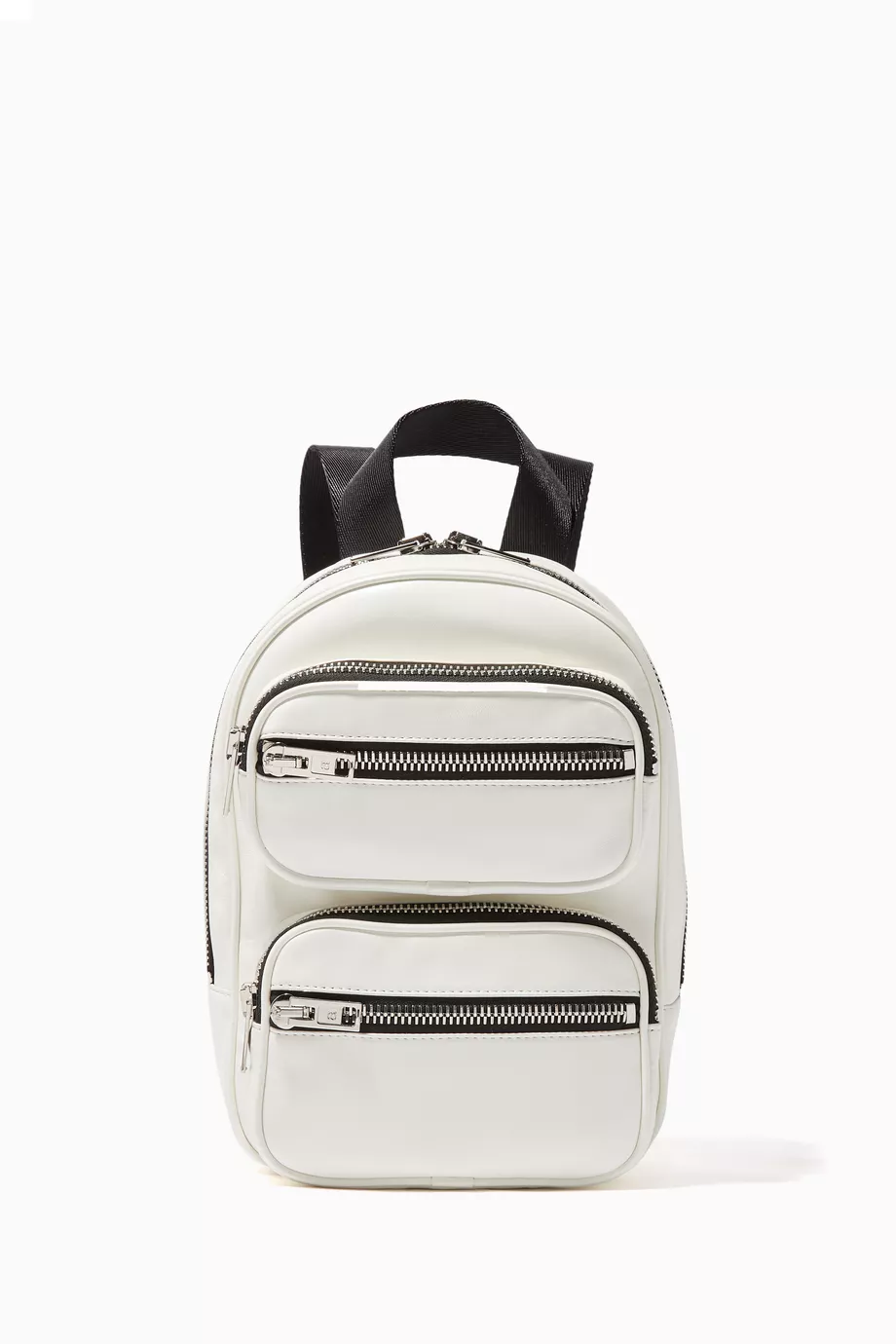 Buy Alexander Wang White Attica Nappa Leather Backpack For Women Online |  Ounass Oman