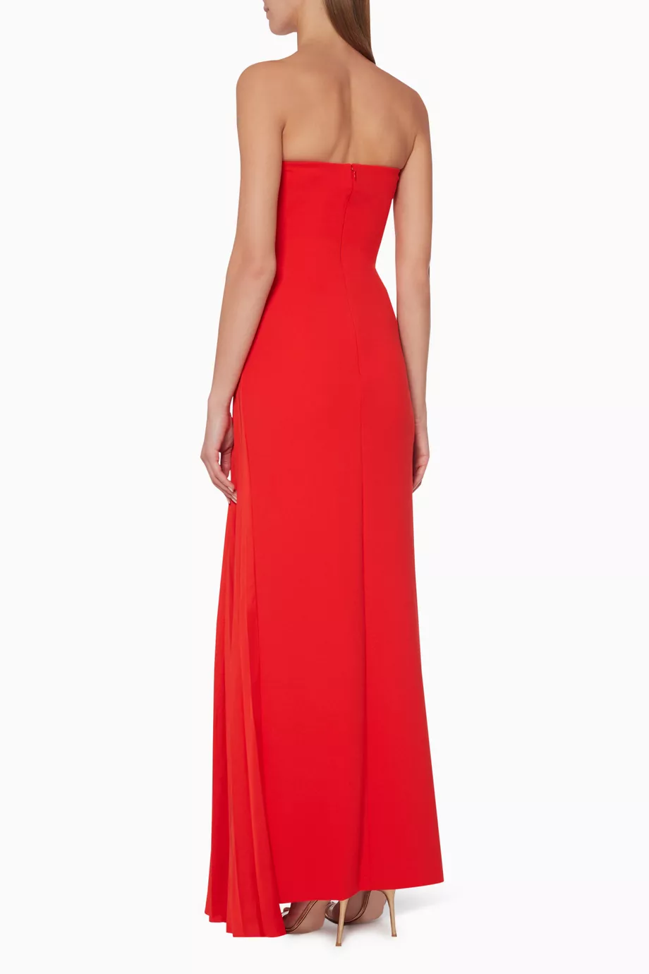 Buy Solace London Red Dolly Maxi Dress For Women Online | Ounass Oman