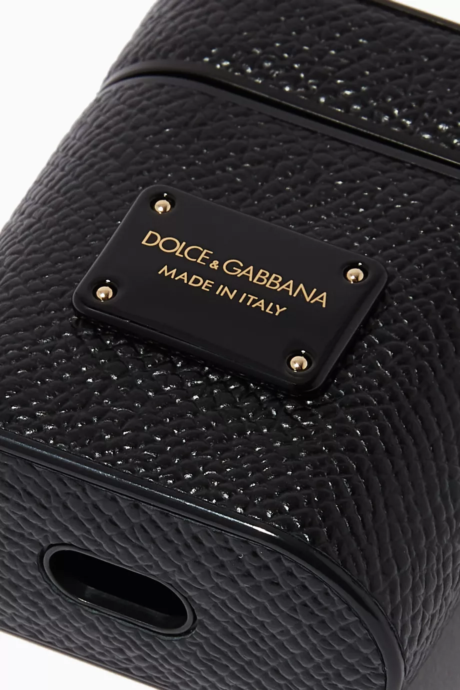 Buy Dolce & Gabbana Black DG Airpods Case in Dauphine For Women