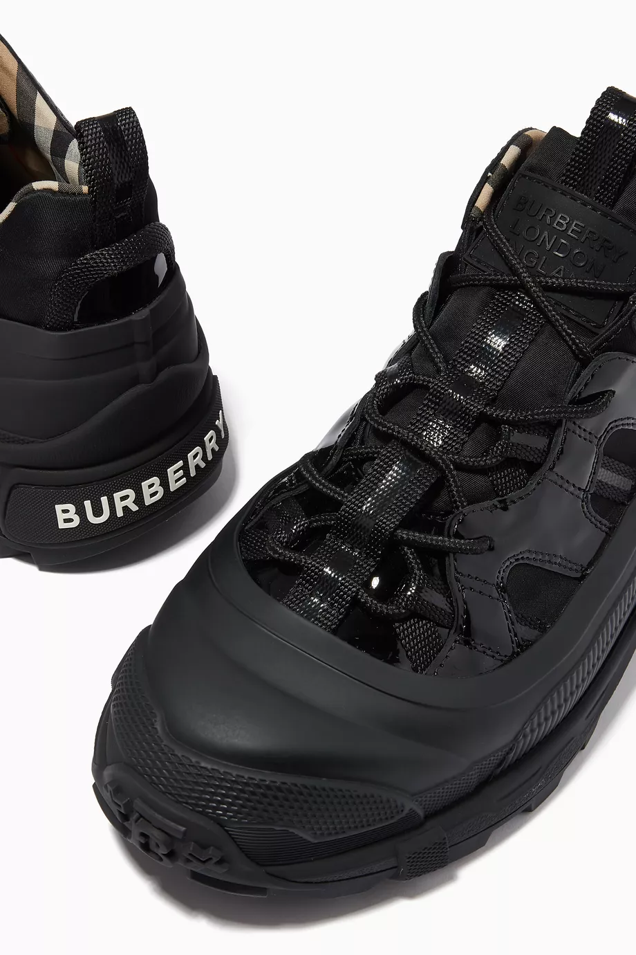 Burberry arthur sneaker black shop