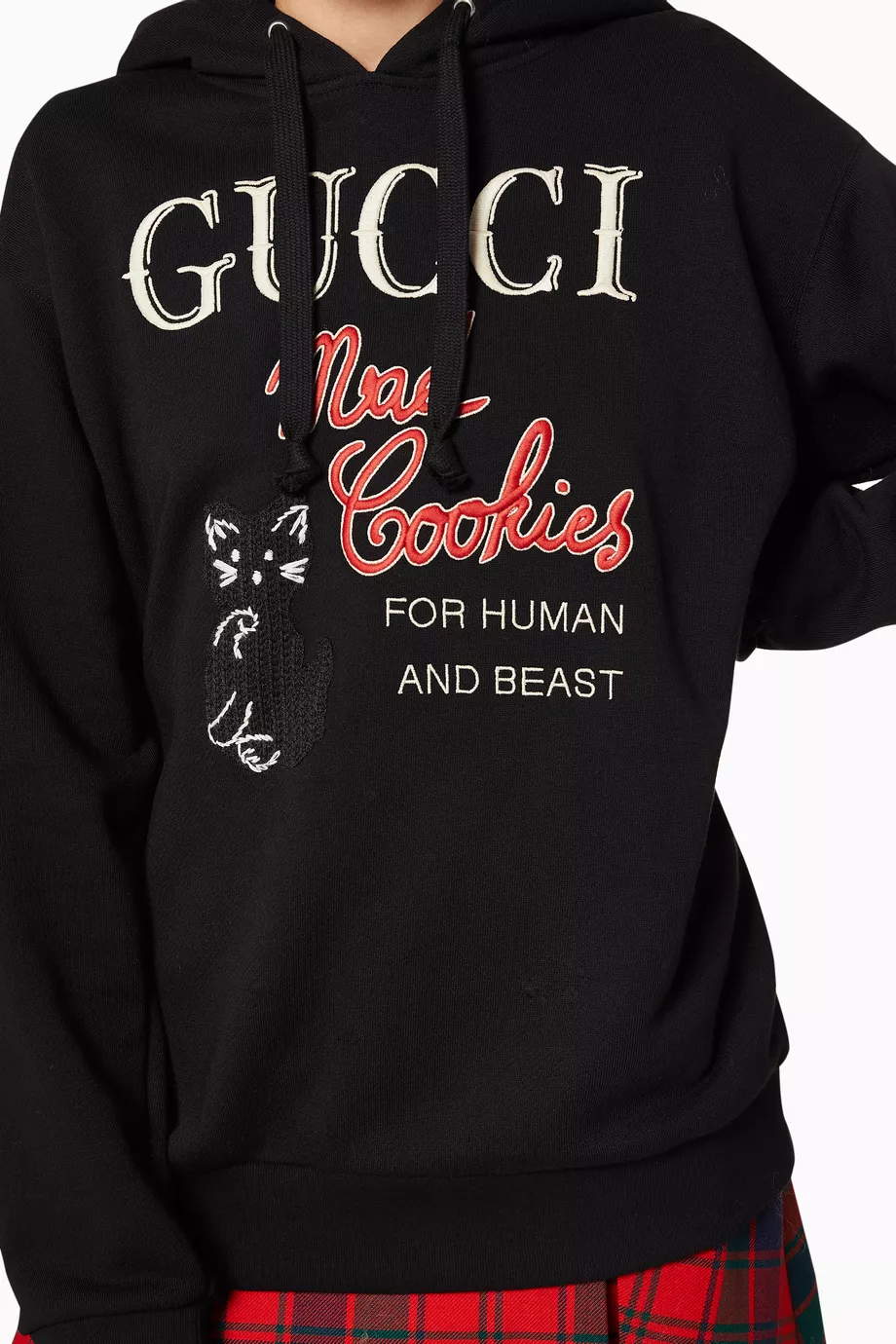 Buy Gucci Black 'Mad Cookies' Print Sweatshirt For Women Online