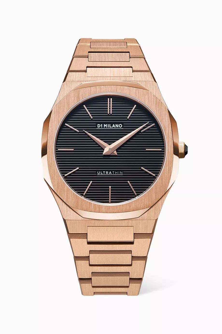Buy D1 Milano Gold Ultra Thin Bracelet Rose Gold Watch 40mm For Men Online Ounass Oman