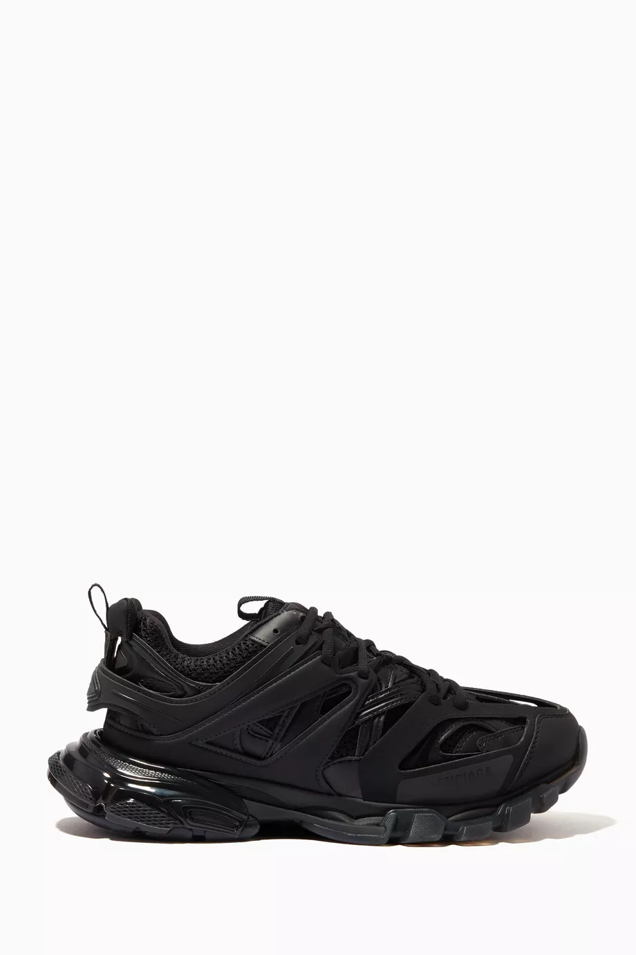 Buy Balenciaga Black Track Clear Sole Sneakers in Mesh Nylon For Men Online Ounass Oman