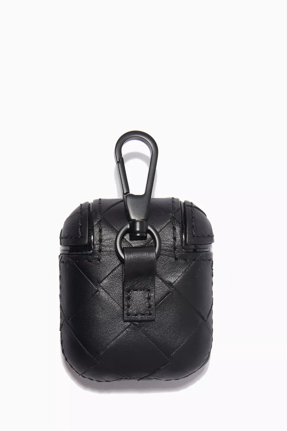 Buy Bottega Veneta Black AirPods Case in Intrecciato Nappa For Men