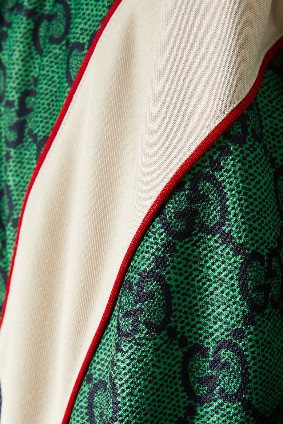 Buy Gucci Green GG Zip Jacket in Technical Jersey For Men Online