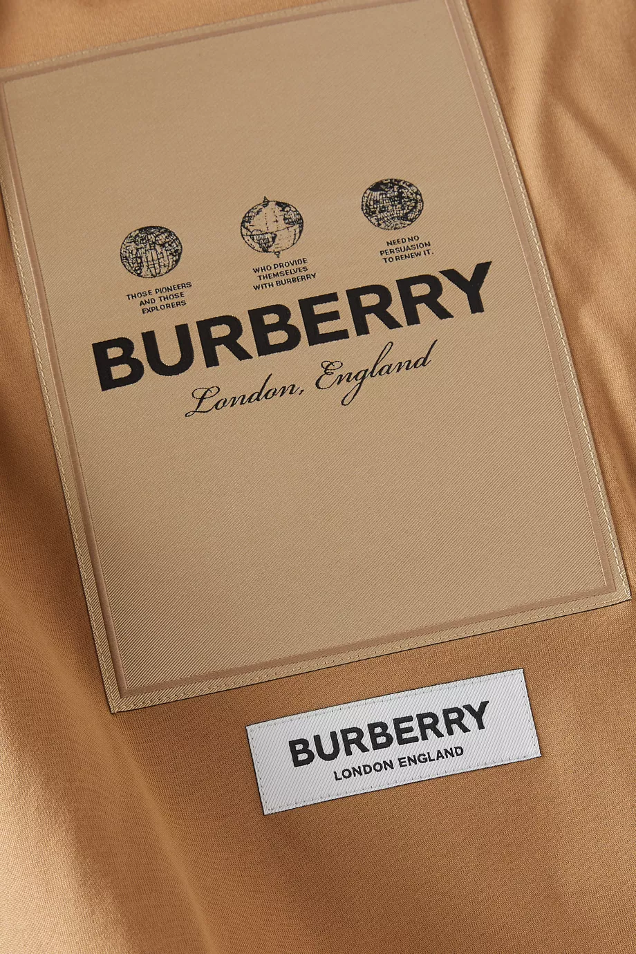 Buy Burberry Neutral Sergio T shirt in Cotton For Men Online Ounass Oman