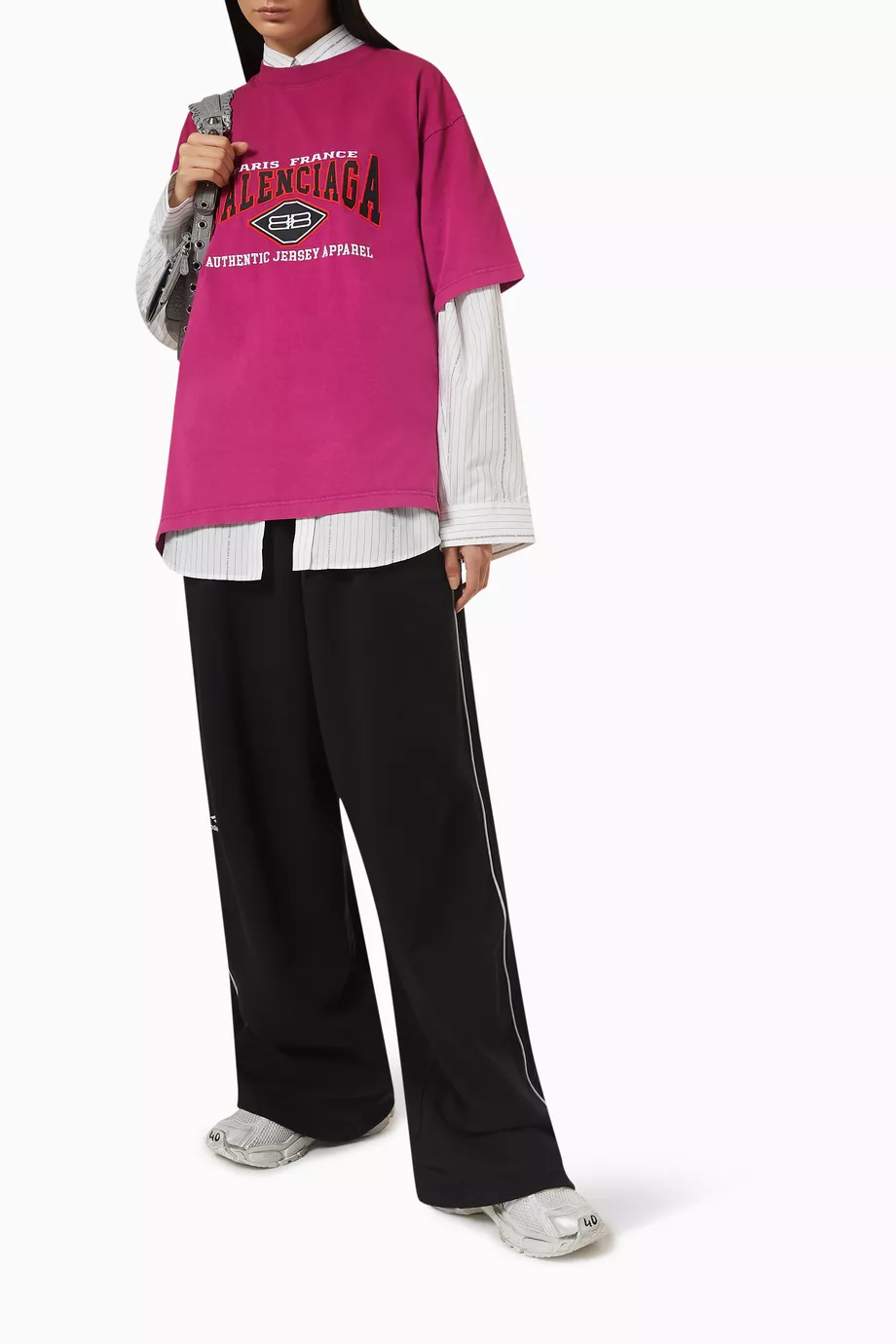 balenciaga Jersey slacks BALENCIAGA - Low Rise Cotton Velvet  