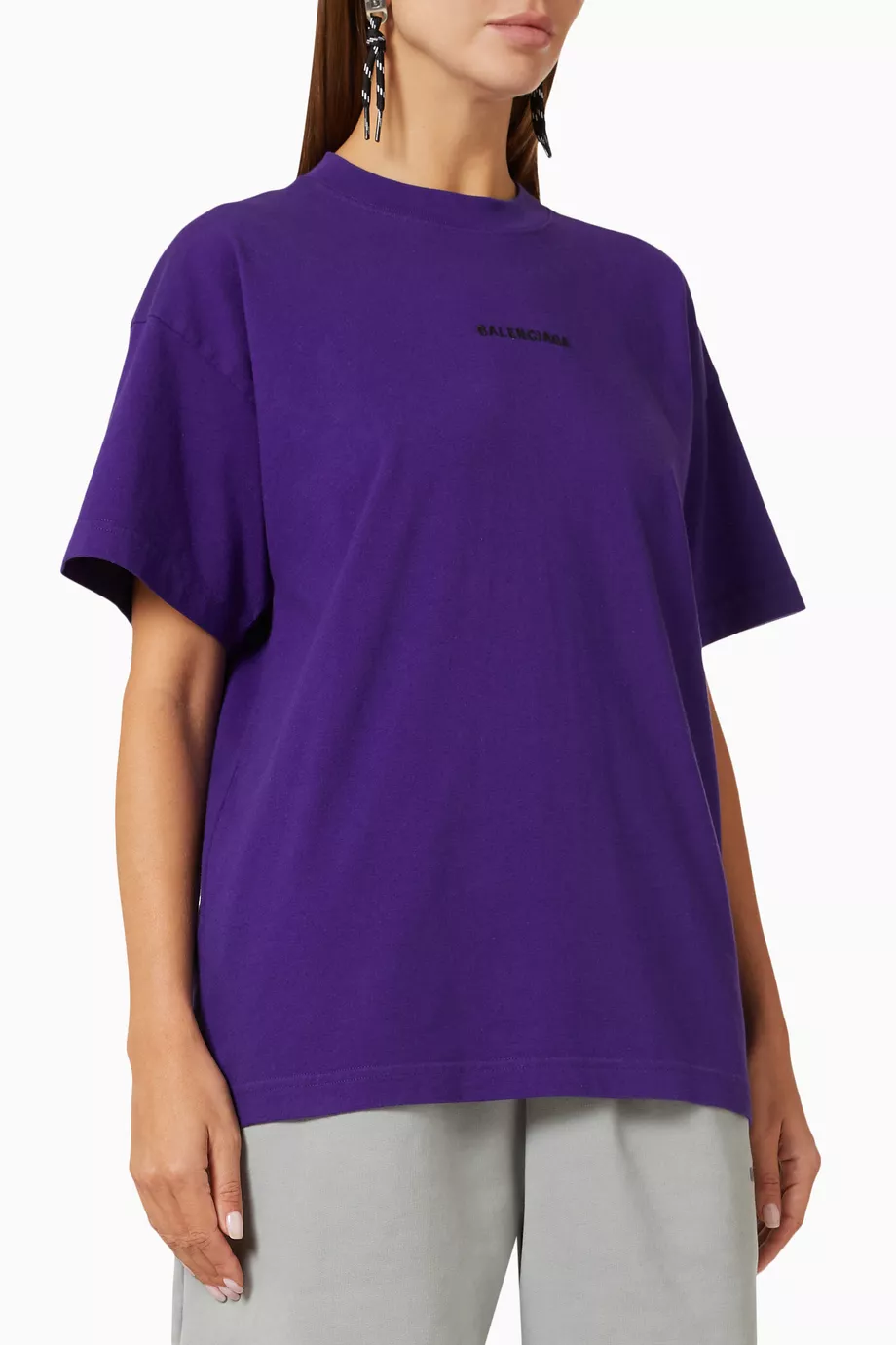 Balenciaga purple top shop