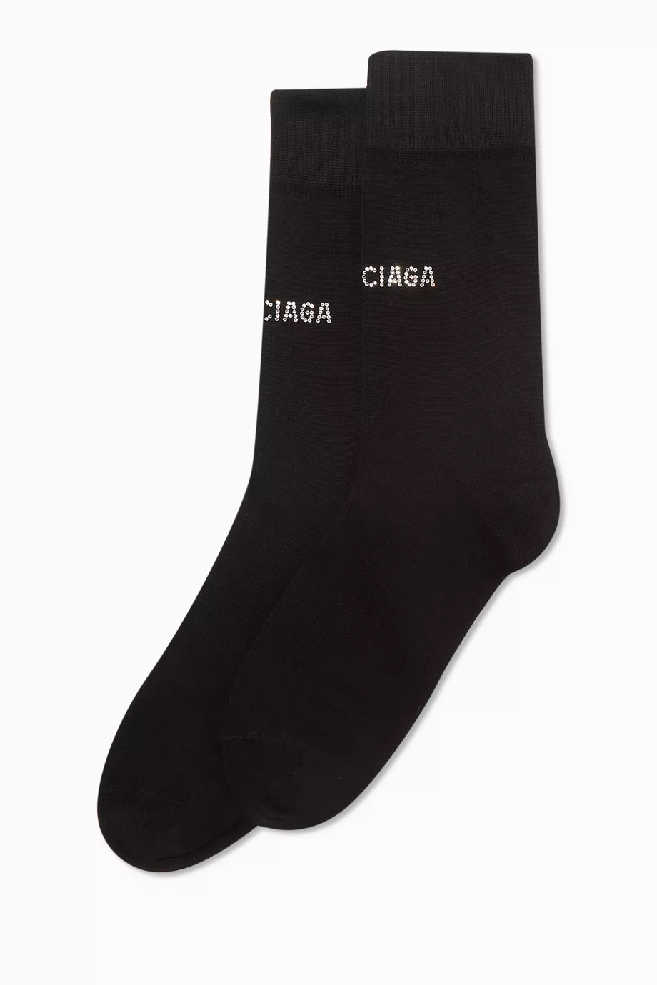 Cotton Socks Balenciaga Black Socks Buy Balenciaga Black Logo