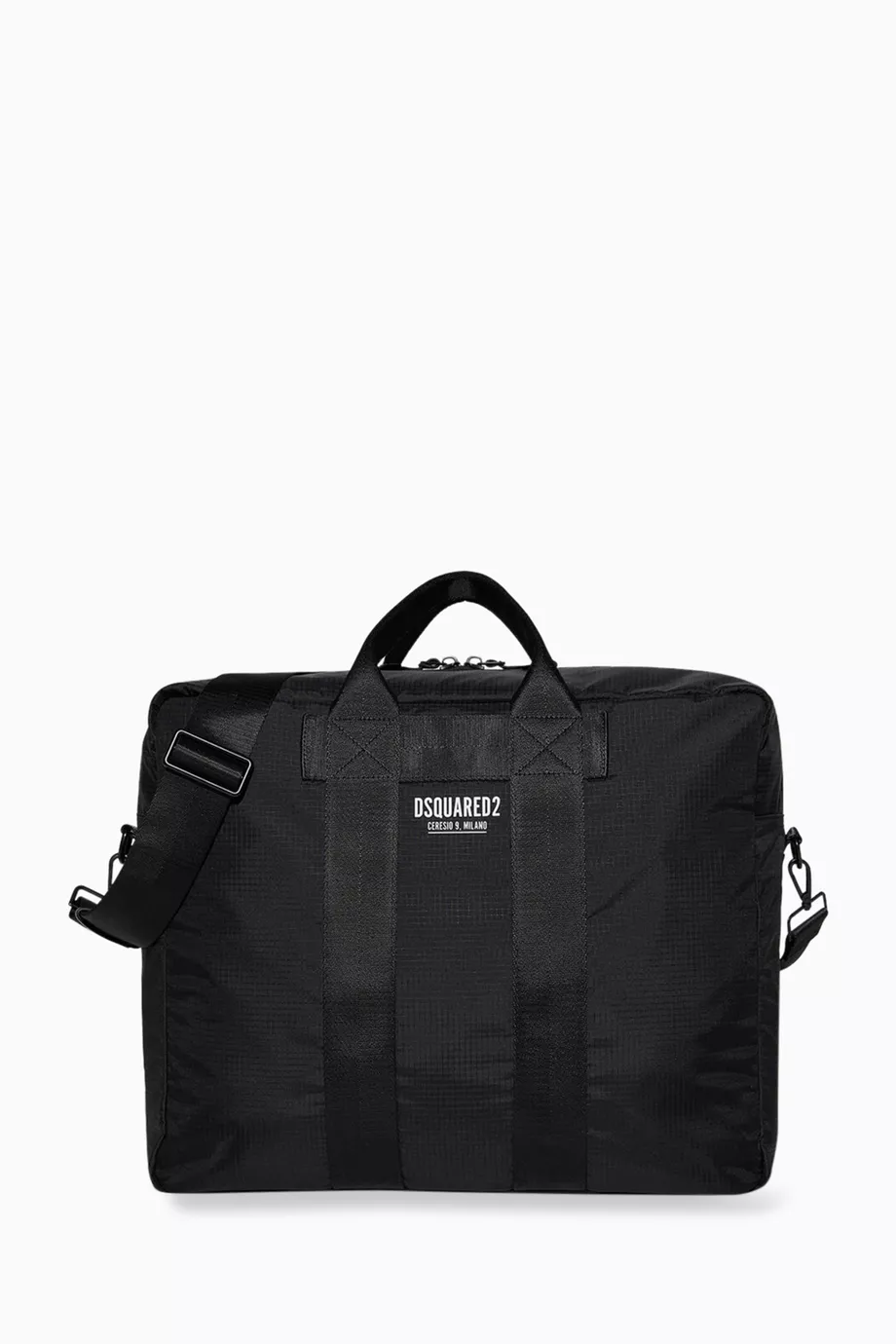 DSQUARED2 ボストンバッグ 黒 Ceresio 9 Buy Dsquared2 Black Ceresio 9 Duffle Bag in Nylon For Men Online